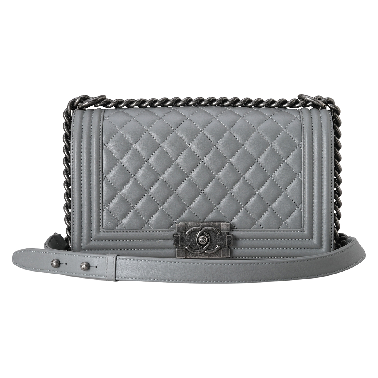 CHANEL(USED)샤넬 보이샤넬 미듐 플랩백