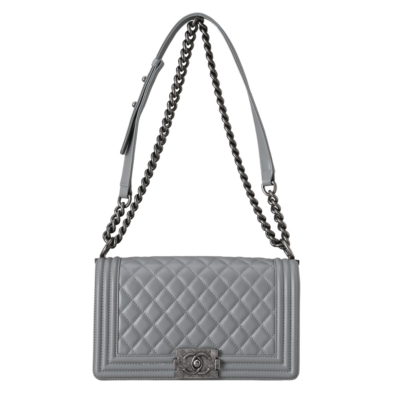 CHANEL(USED)샤넬 보이샤넬 미듐 플랩백