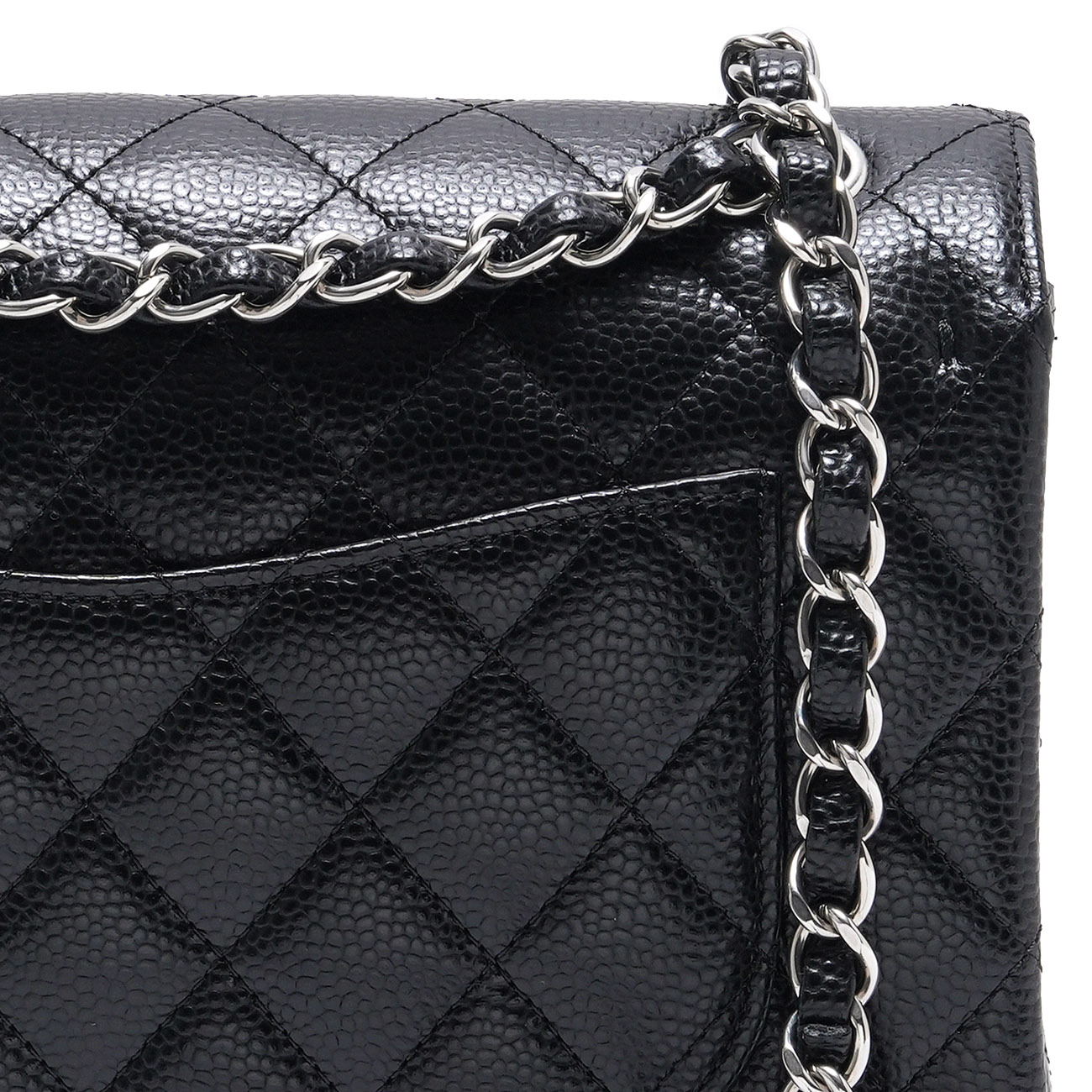 CHANEL(USED)샤넬 캐비어 클래식 스몰 플랩백