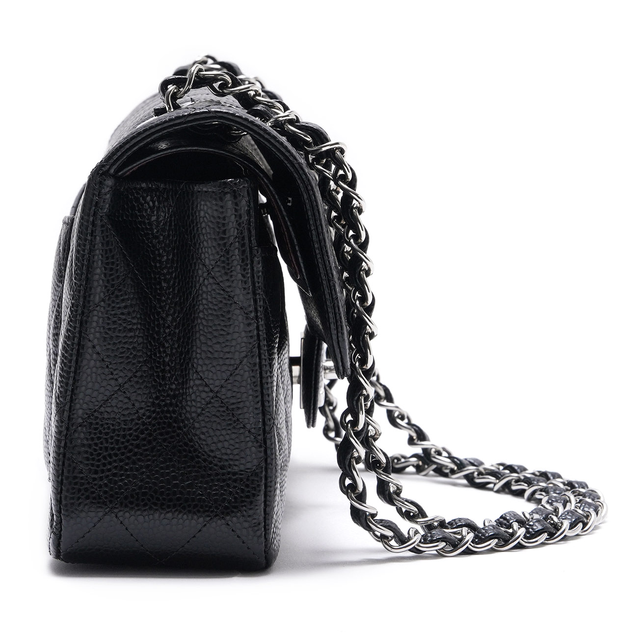CHANEL(USED)샤넬 캐비어 클래식 스몰 플랩백