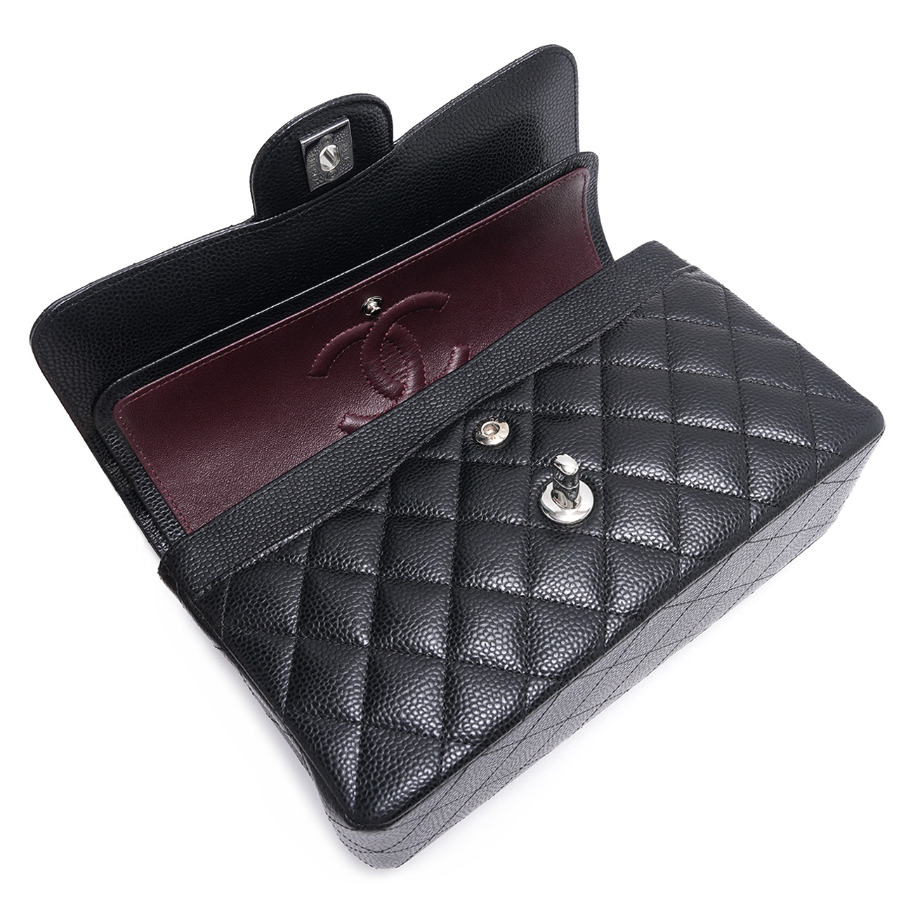 CHANEL(USED)샤넬 캐비어 클래식 스몰 플랩백