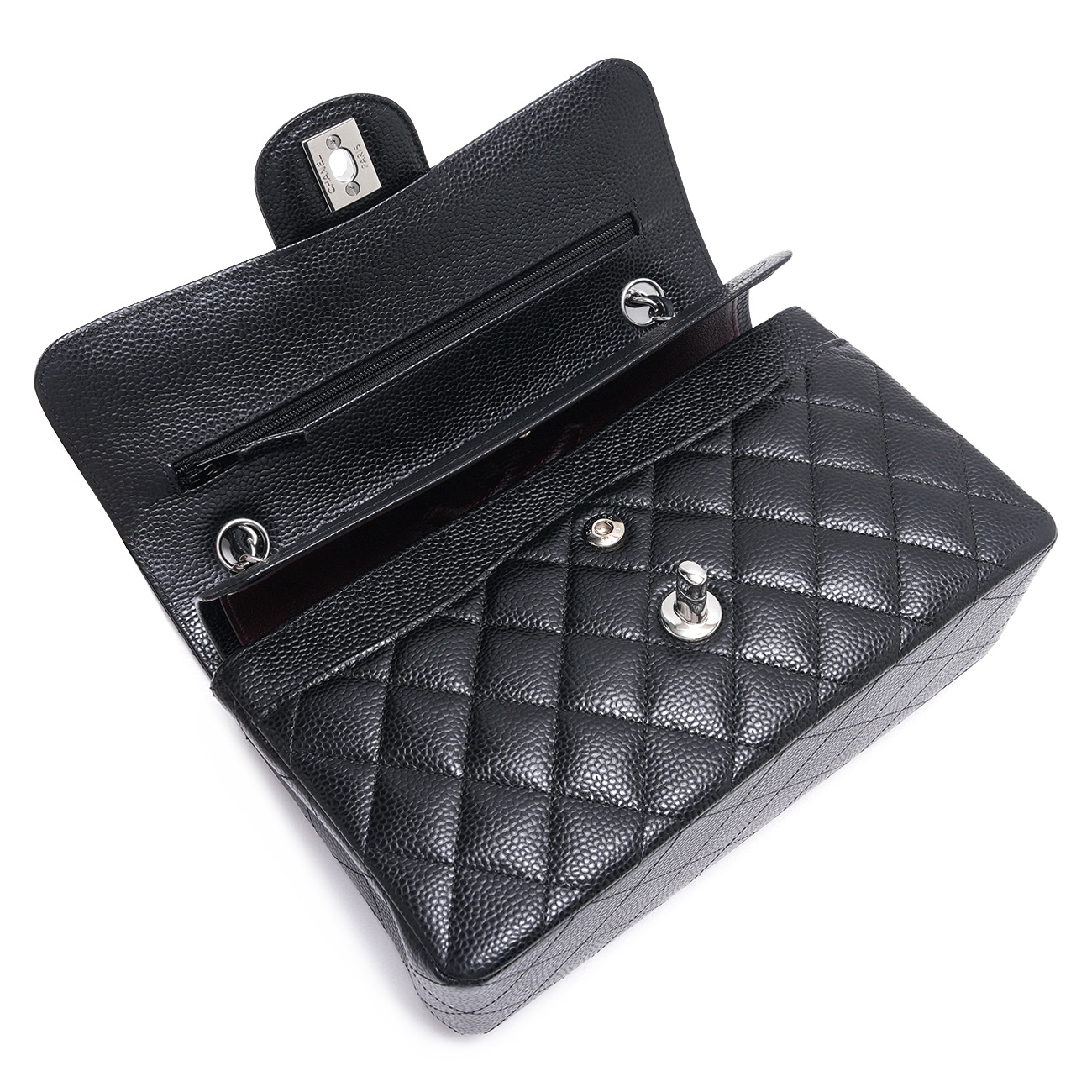 CHANEL(USED)샤넬 캐비어 클래식 스몰 플랩백