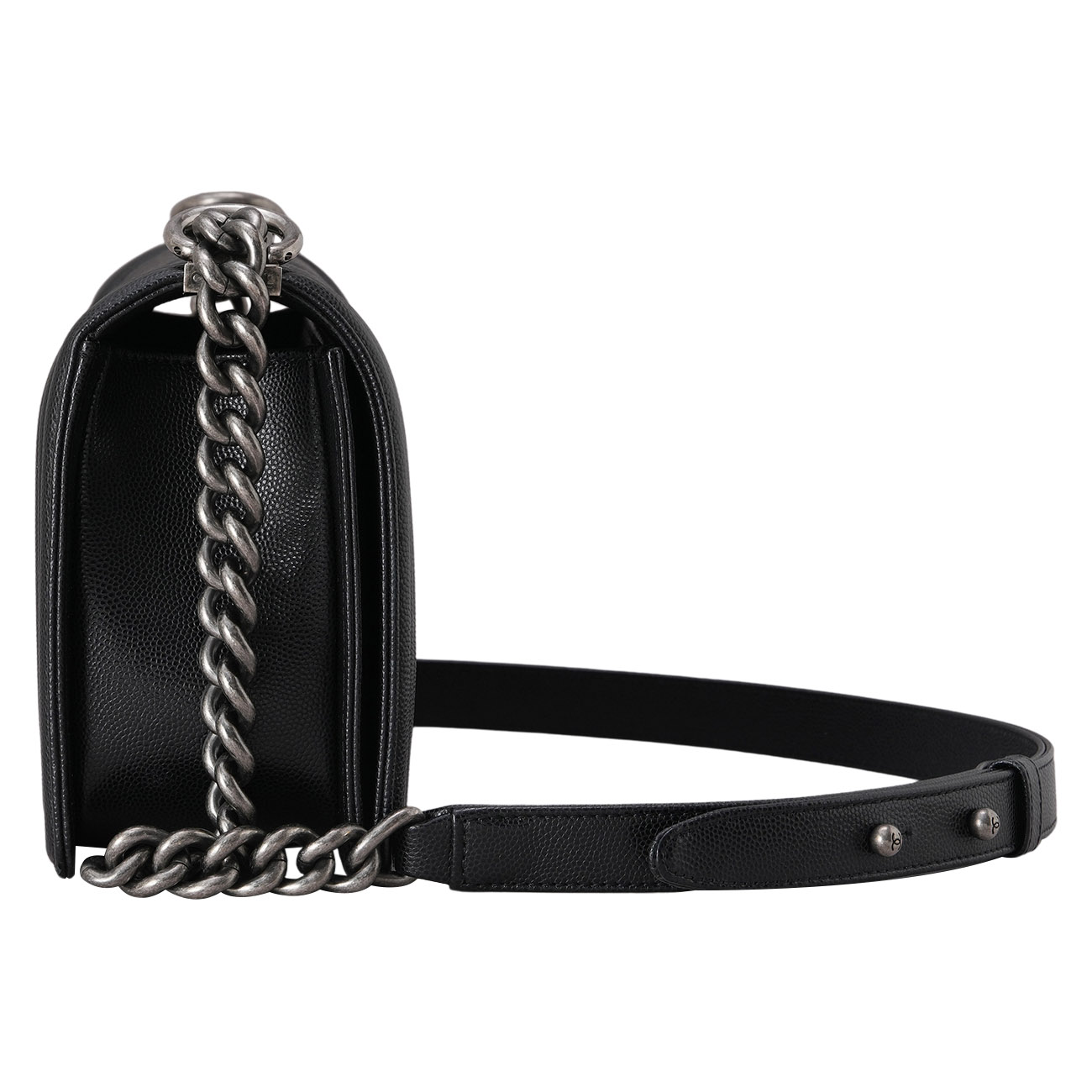 CHANEL(USED)샤넬 캐비어 보이샤넬 미듐 플랩백
