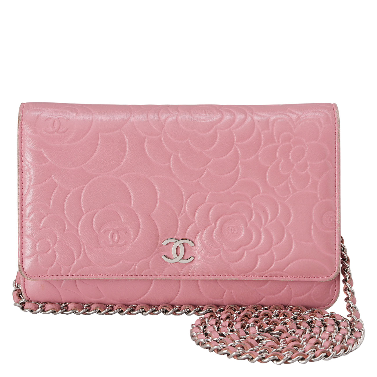 CHANEL(USED)샤넬 까멜리아 WOC