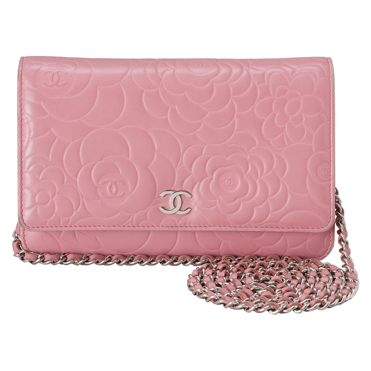 CHANEL(USED)샤넬 까멜리아 WOC