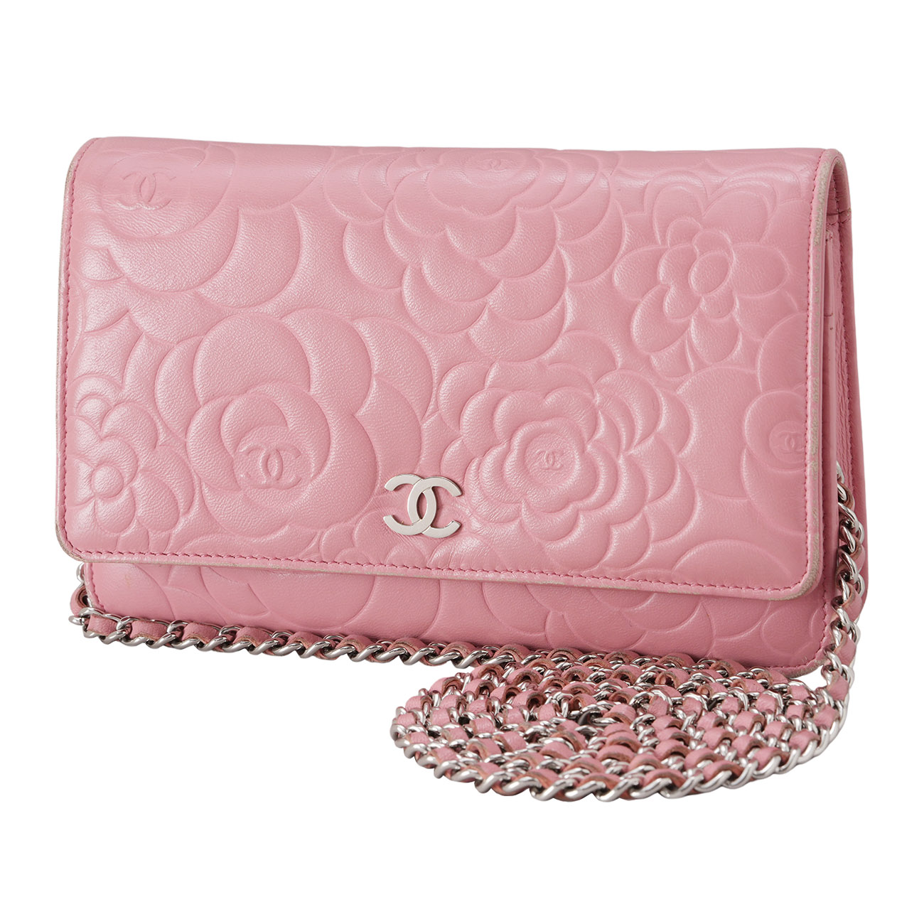 CHANEL(USED)샤넬 까멜리아 WOC