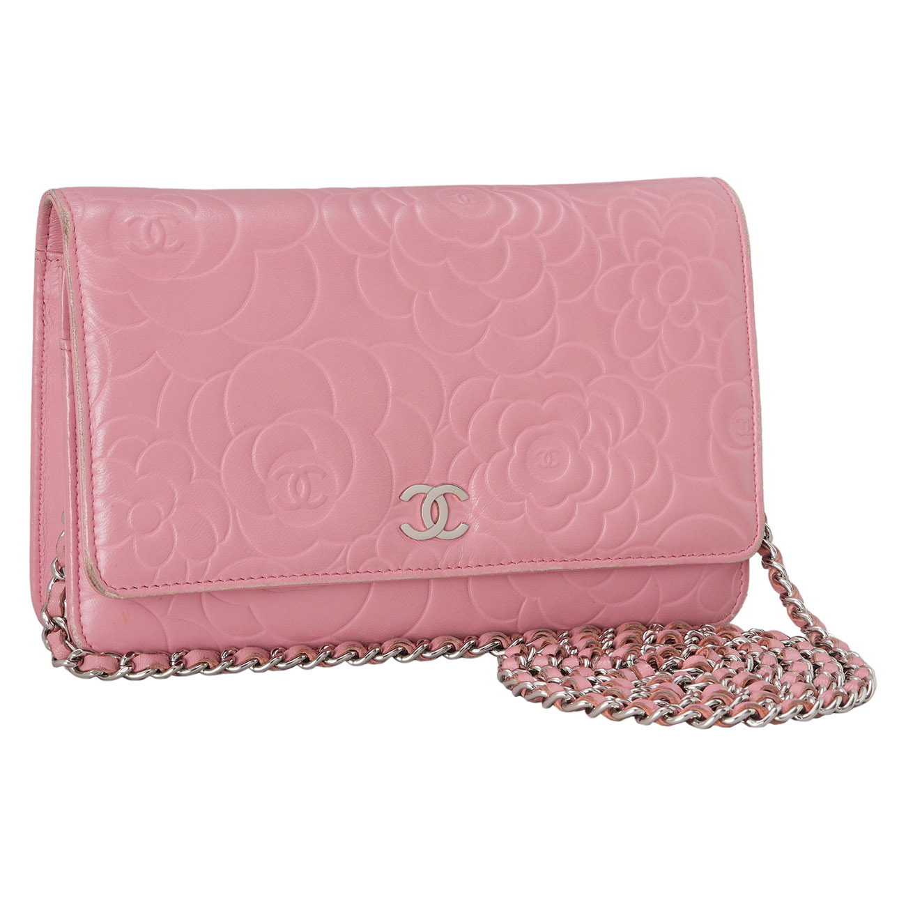 CHANEL(USED)샤넬 까멜리아 WOC