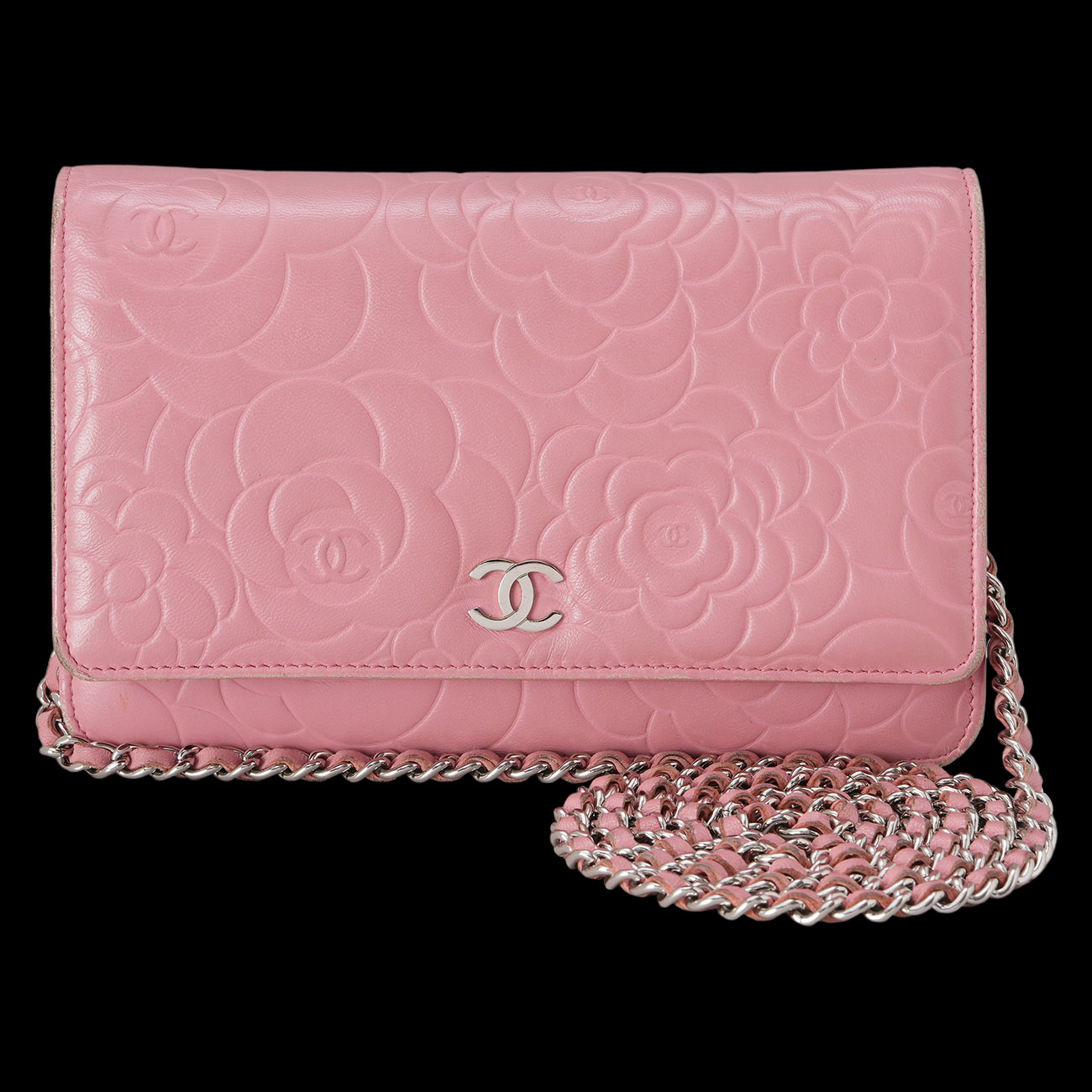 CHANEL(USED)샤넬 까멜리아 WOC