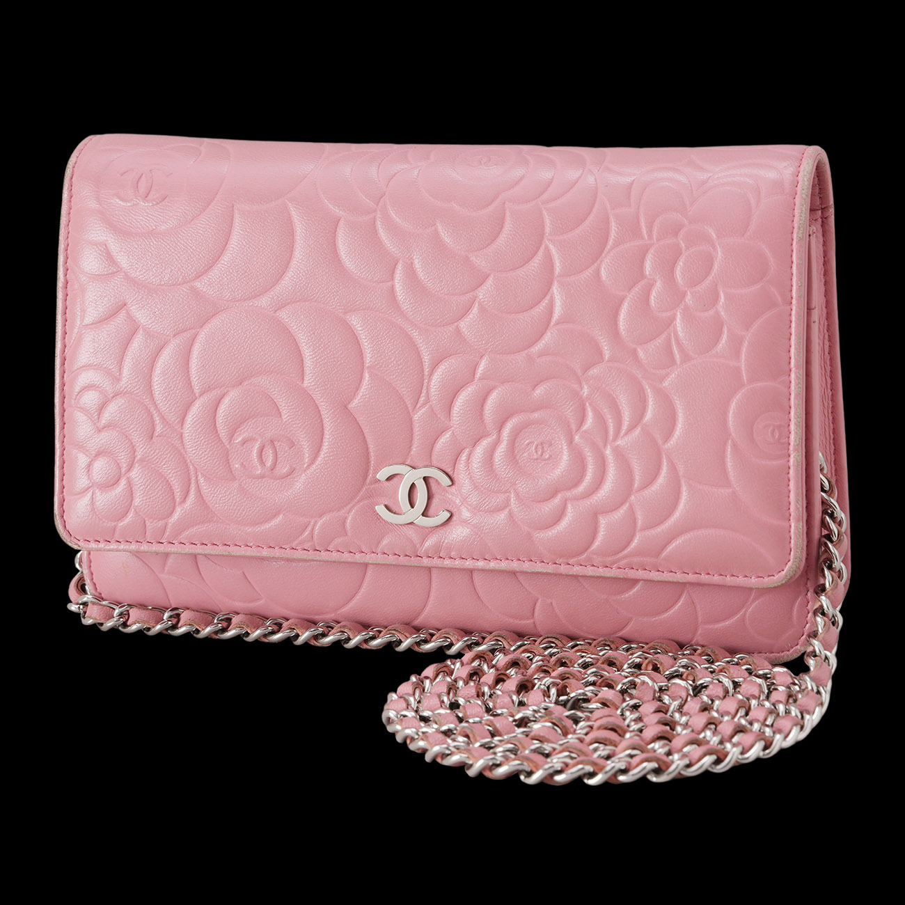 CHANEL(USED)샤넬 까멜리아 WOC