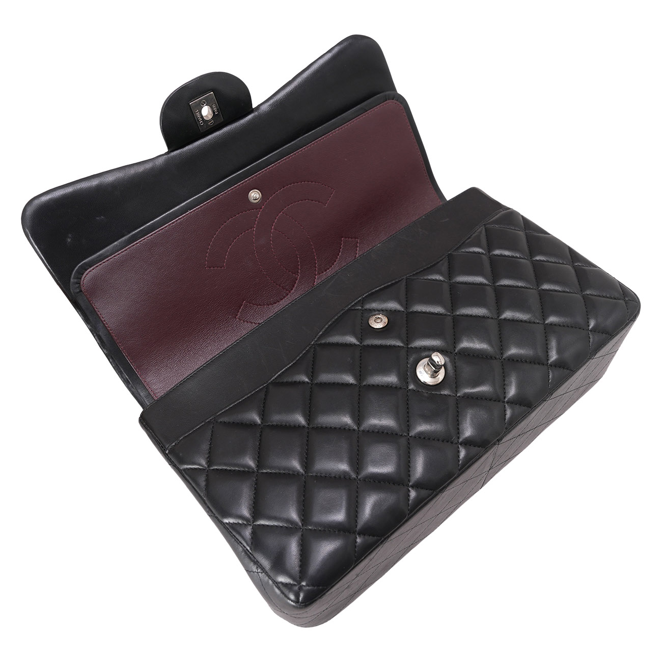 CHANEL(USED)샤넬 램스킨 클래식 라지 플랩백