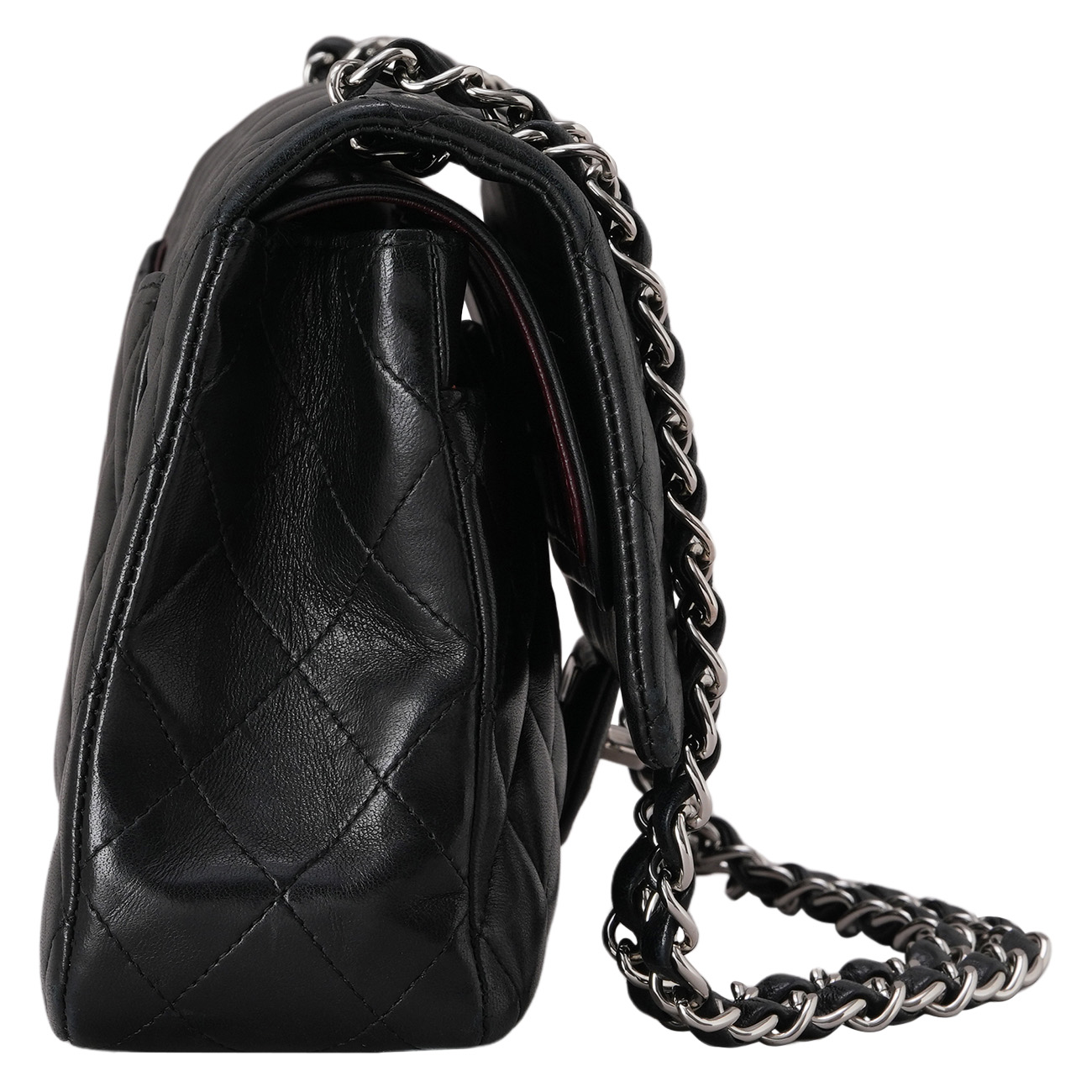 CHANEL(USED)샤넬 램스킨 클래식 미듐 플랩백