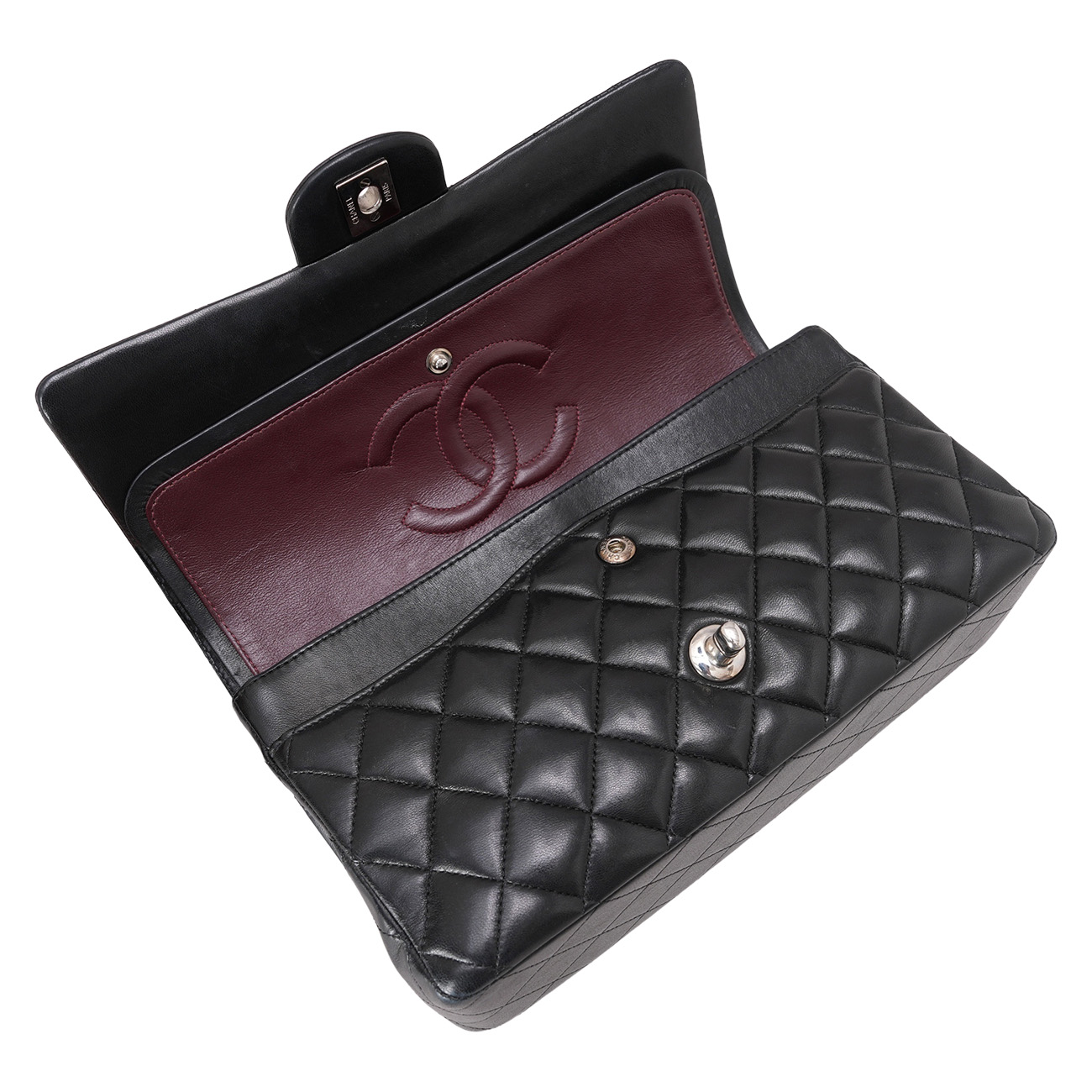 CHANEL(USED)샤넬 램스킨 클래식 미듐 플랩백