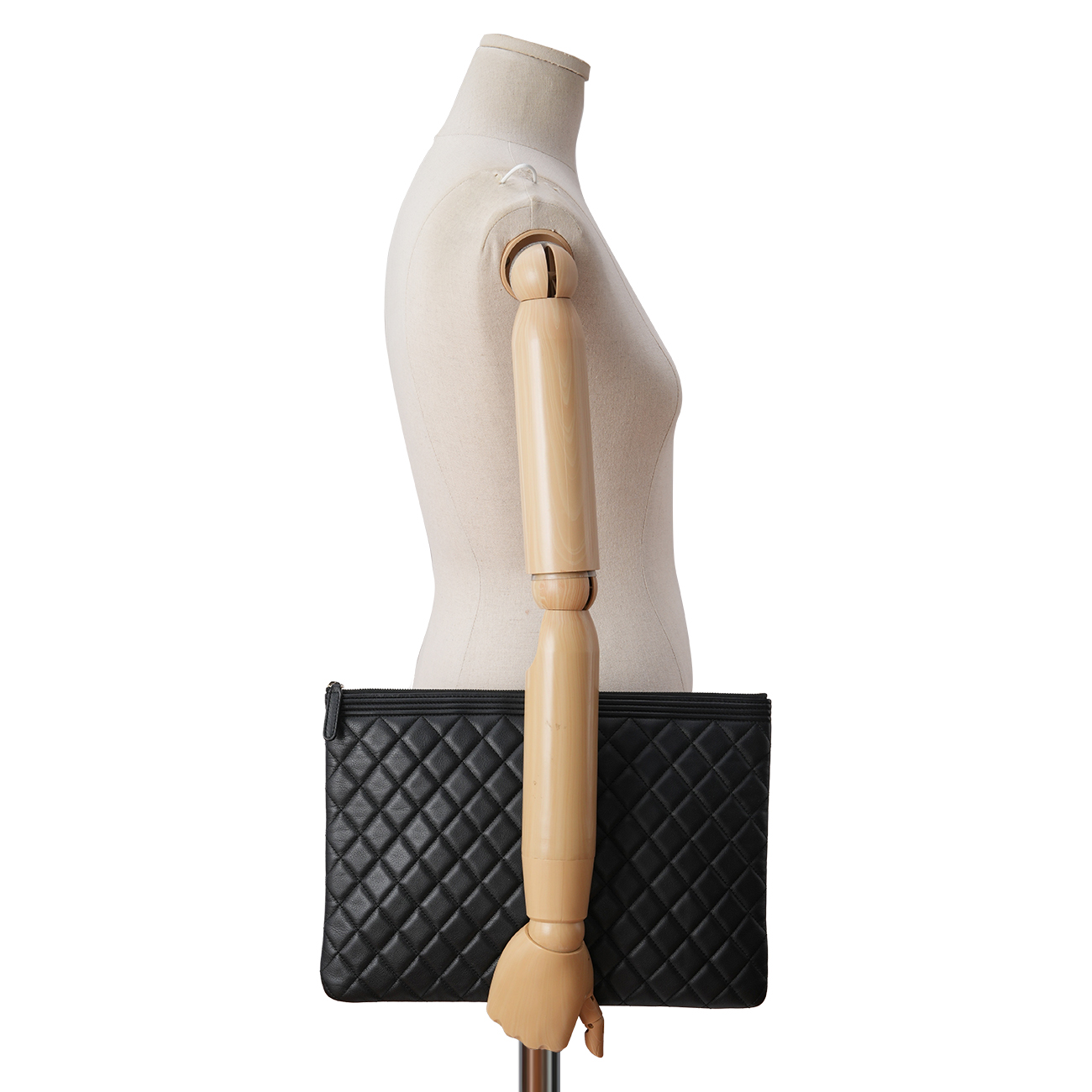 CHANEL(USED)샤넬  보이샤넬 클러치 라지