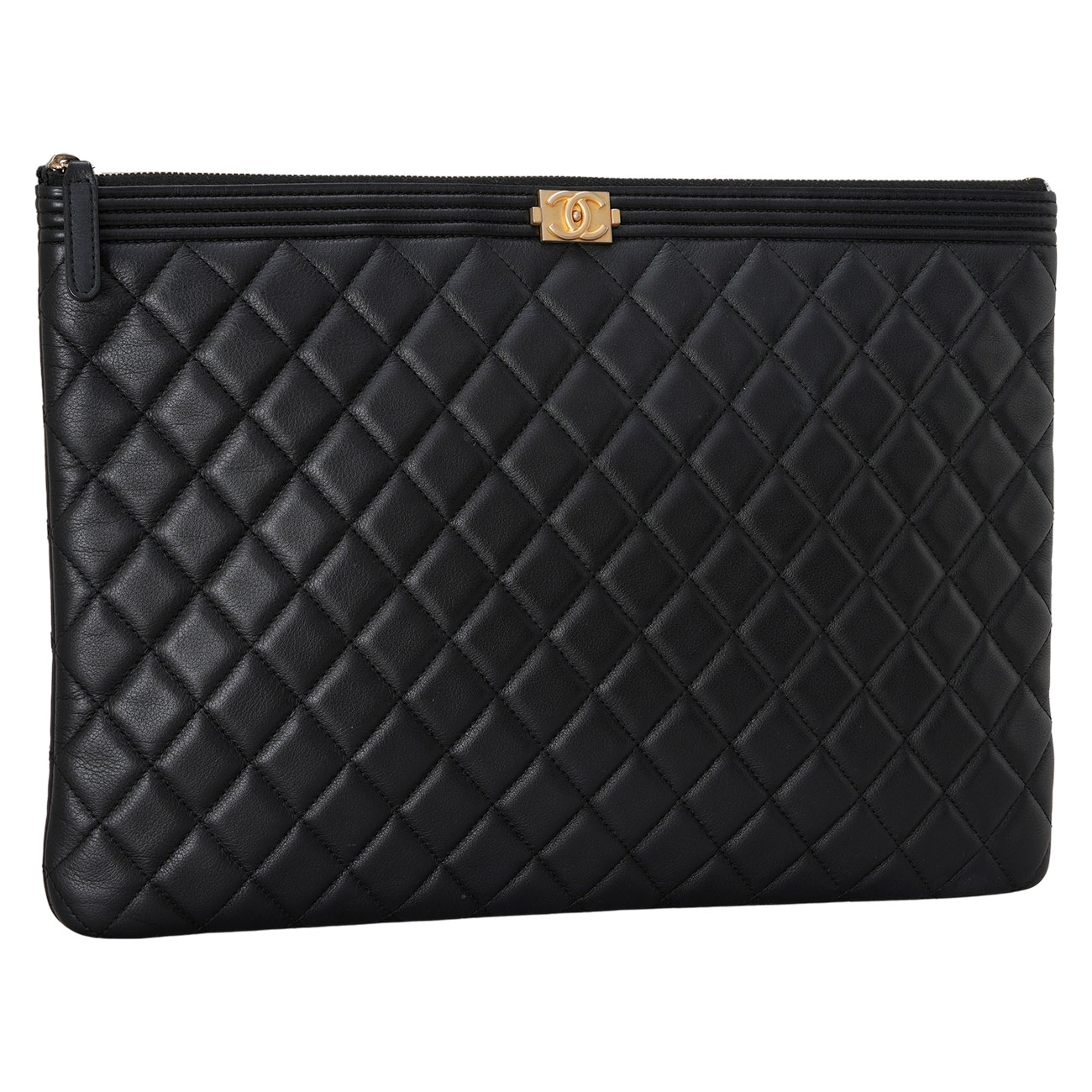 CHANEL(USED)샤넬  보이샤넬 클러치 라지