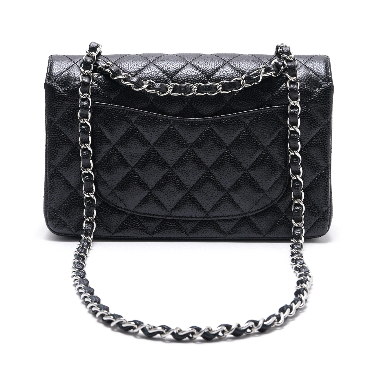 CHANEL(USED)샤넬 A01113 캐비어 클래식 스몰 플랩 백