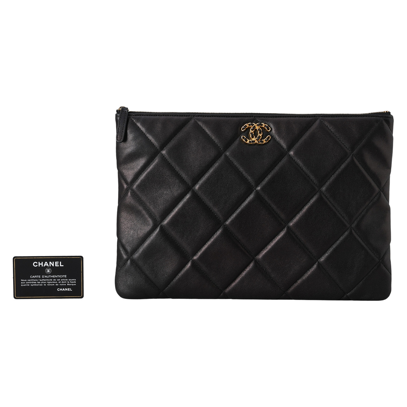 CHANEL(USED)샤넬 19 파우치