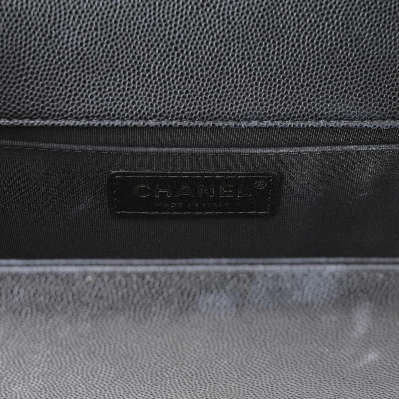 CHANEL(USED)샤넬 A67086 캐비어 보이백 미듐