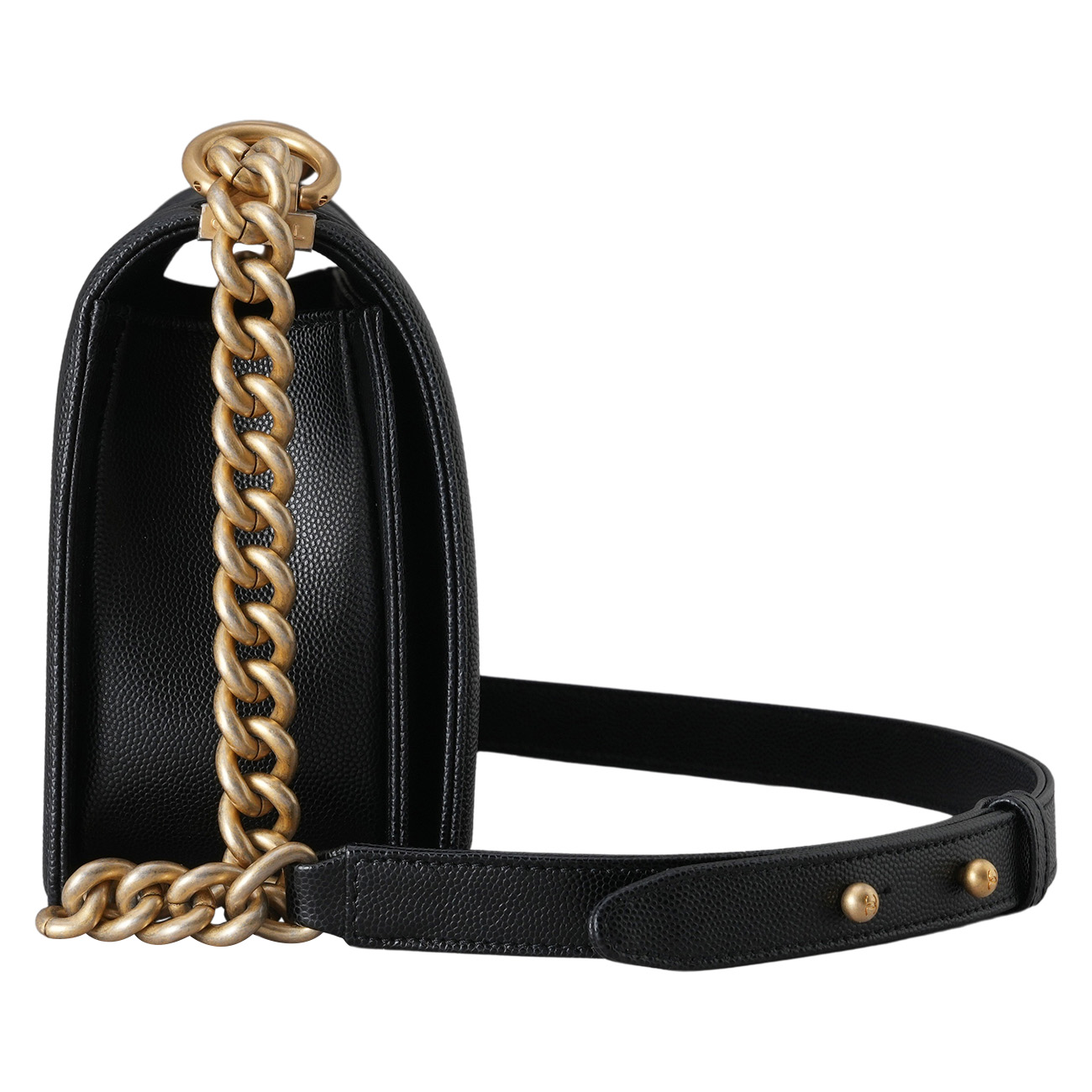 CHANEL(USED)샤넬 A67086 캐비어 보이백 미듐