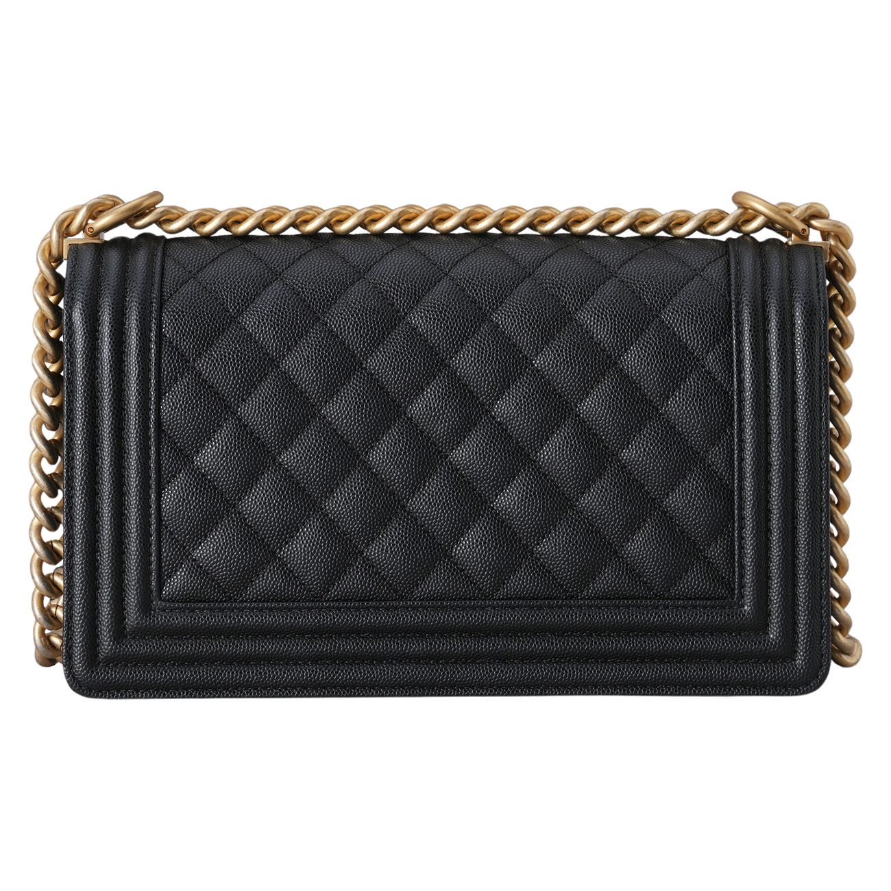 CHANEL(USED)샤넬 A67086 캐비어 보이백 미듐