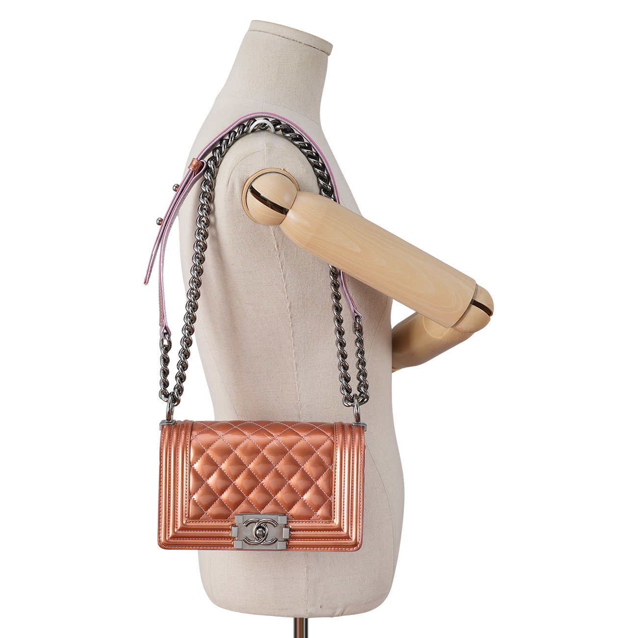 CHANEL(USED)샤넬 페이던트 시즌 보이백 스몰
