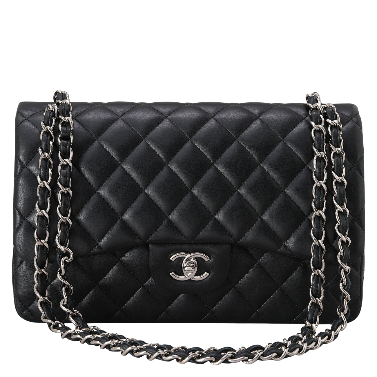 CHANEL(USED)샤넬 램스킨 클래식 라지 플랩백