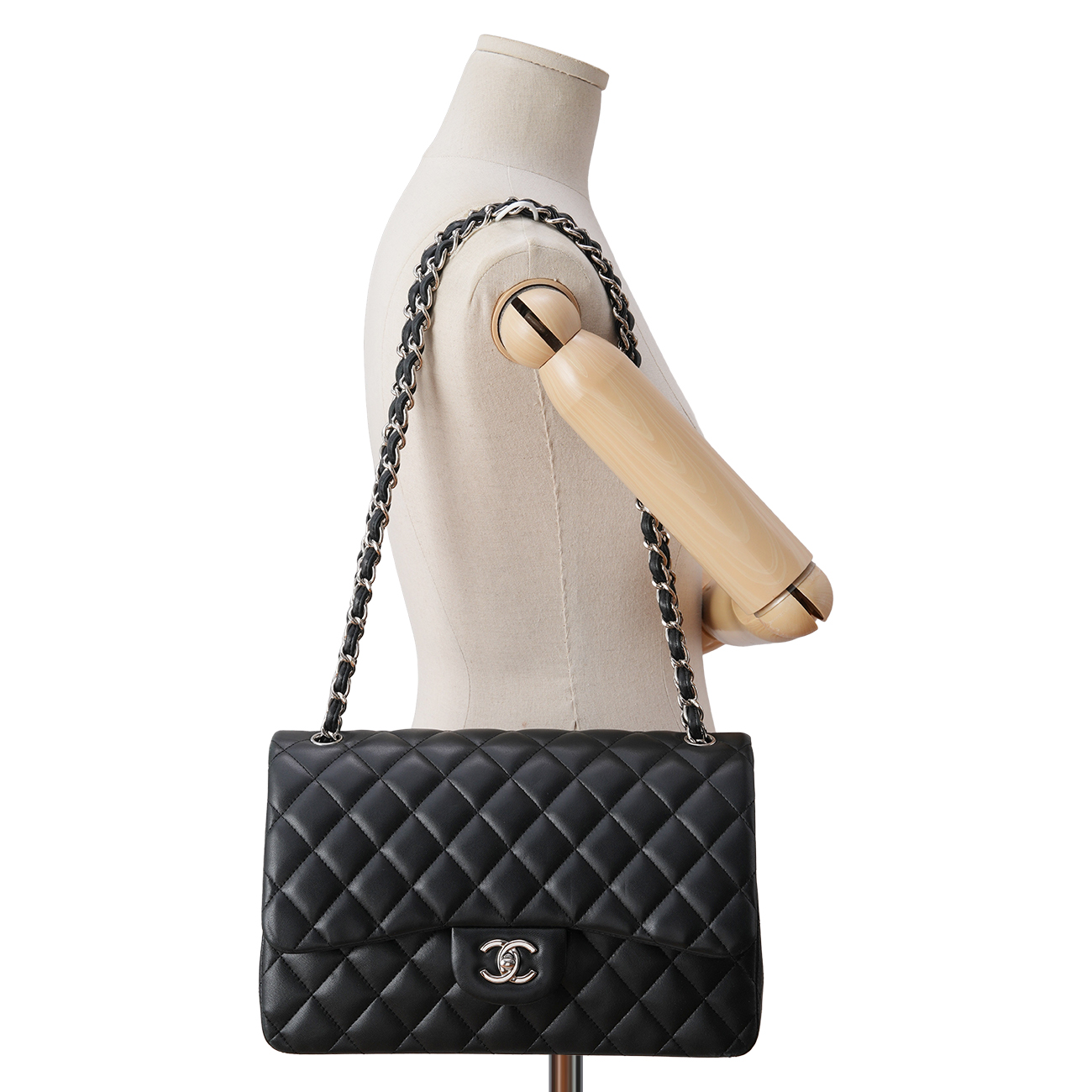 CHANEL(USED)샤넬 램스킨 클래식 라지 플랩백
