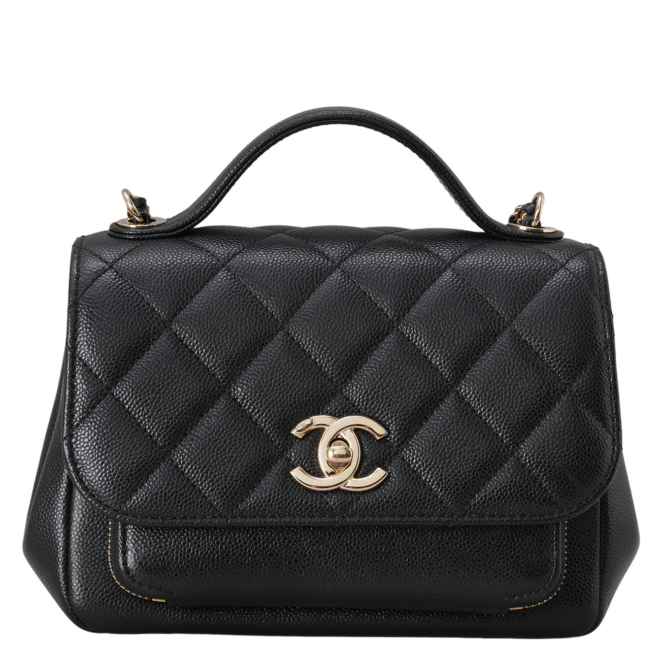 CHANEL(USED)샤넬 A93749 캐비어 비지니스 어피니티 스몰