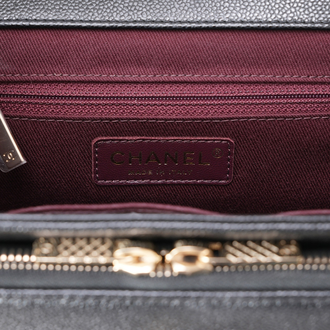 CHANEL(USED)샤넬 A93749 캐비어 비지니스 어피니티 스몰