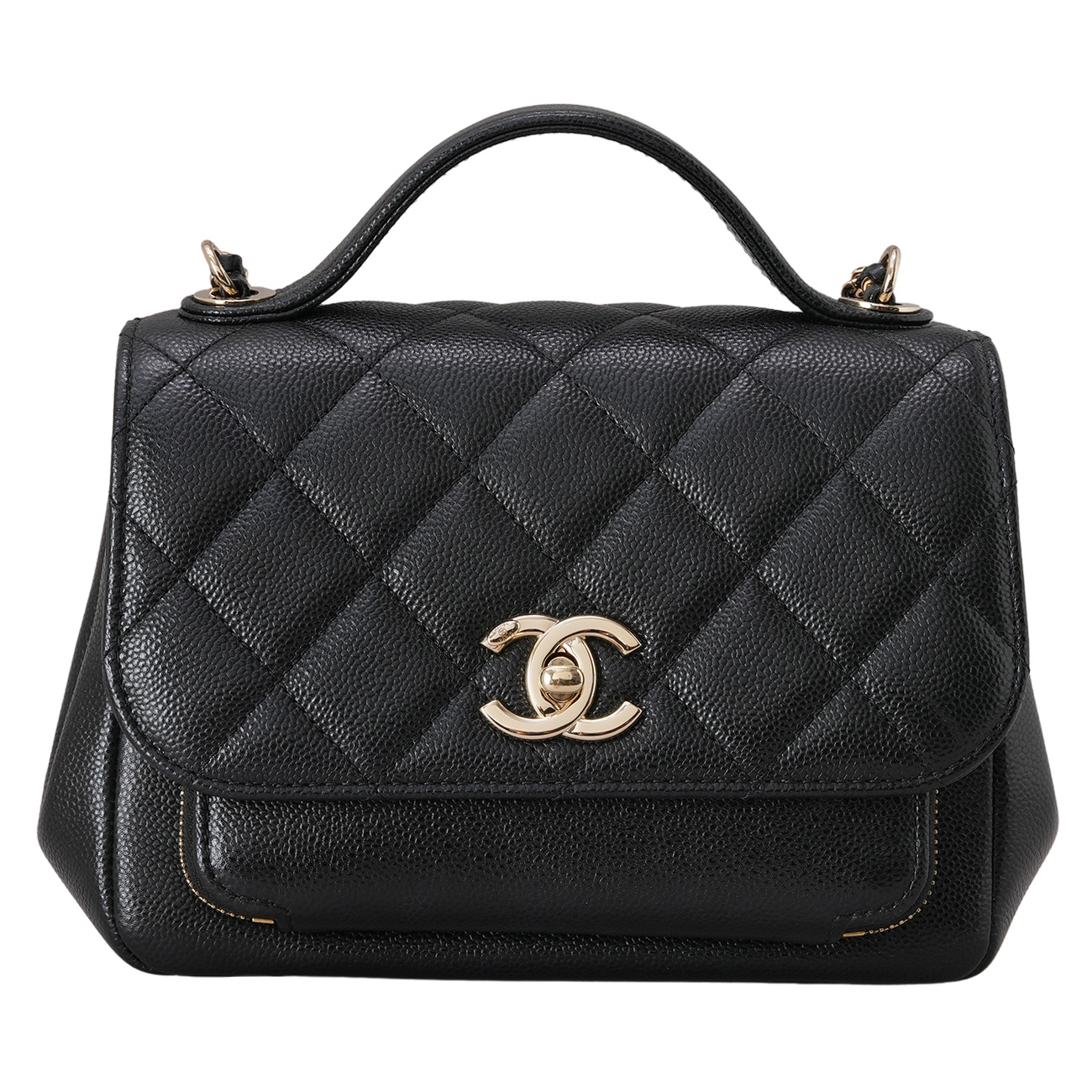CHANEL(USED)샤넬 A93749 캐비어 비지니스 어피니티 스몰