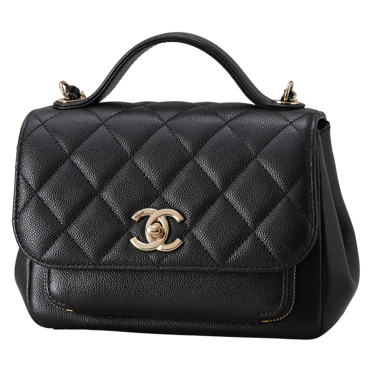 CHANEL(USED)샤넬 A93749 캐비어 비지니스 어피니티 스몰
