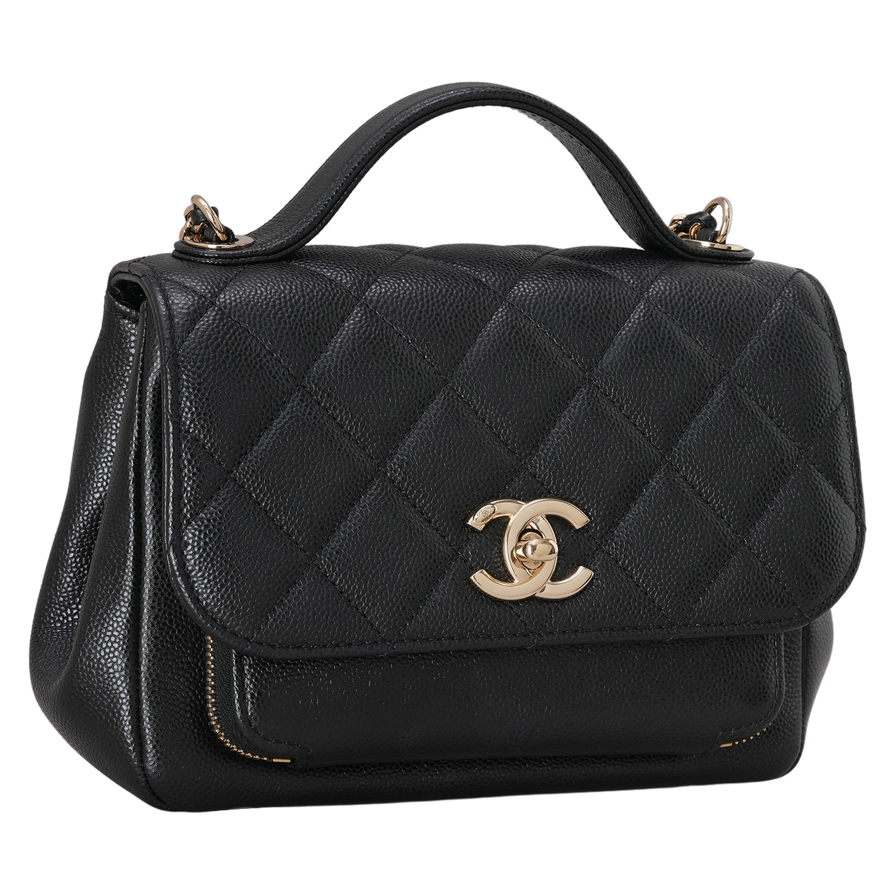 CHANEL(USED)샤넬 A93749 캐비어 비지니스 어피니티 스몰
