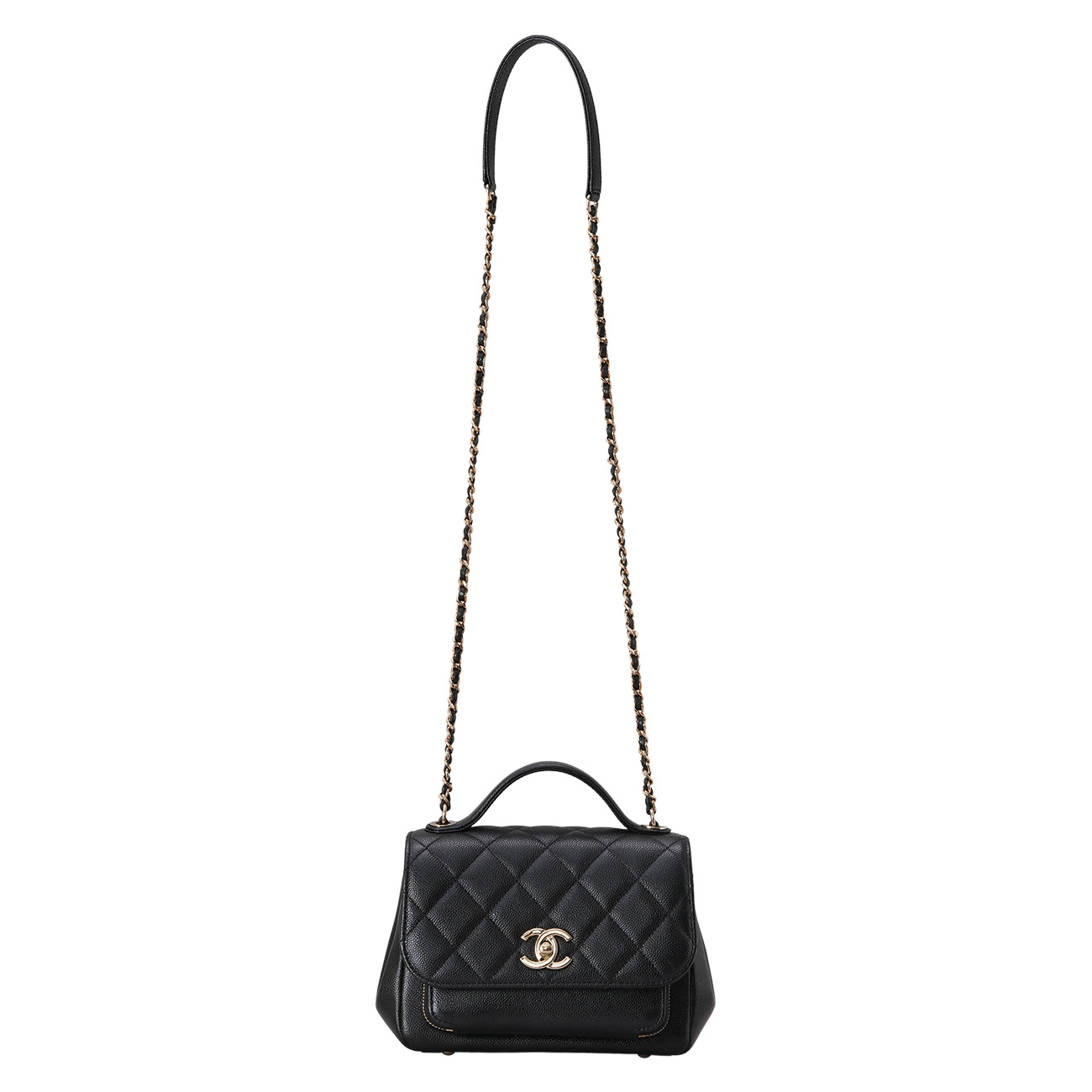 CHANEL(USED)샤넬 A93749 캐비어 비지니스 어피니티 스몰