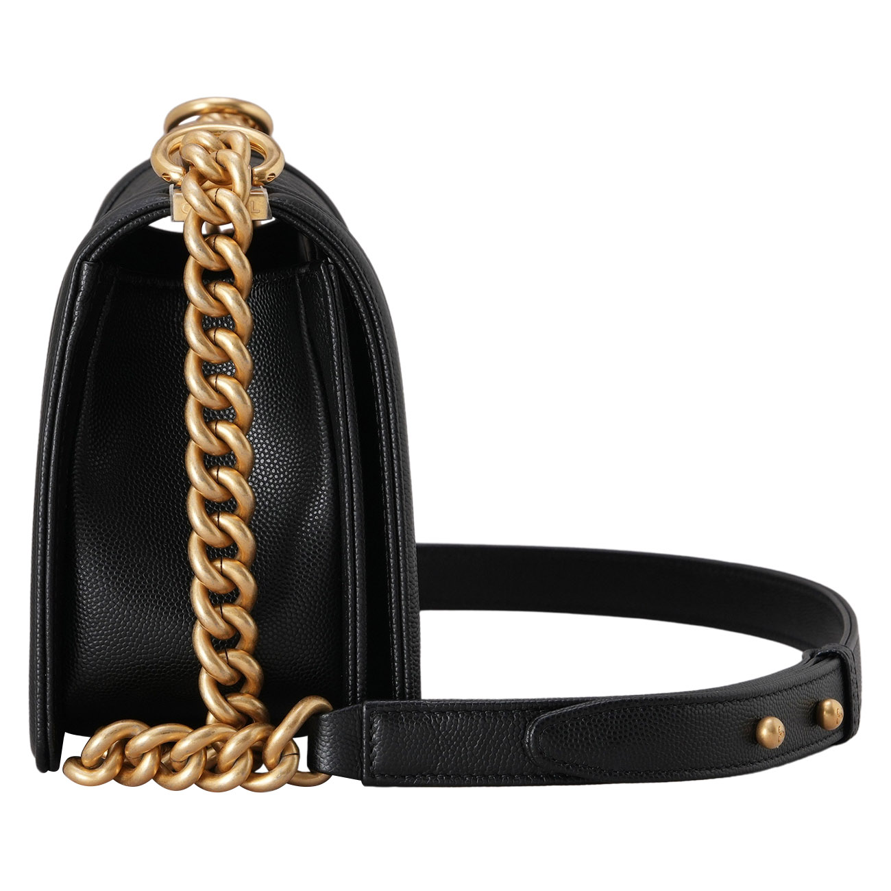 CHANEL(USED)샤넬 캐비어 보이샤넬 미듐 플랩백