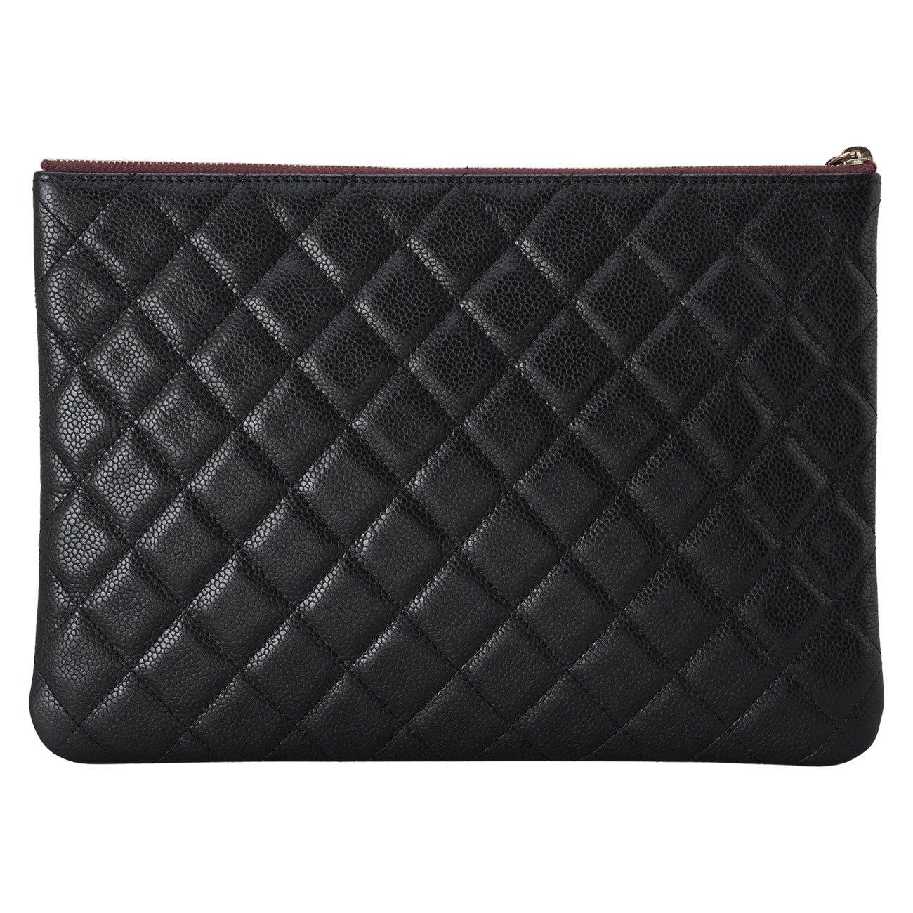 CHANEL(USED)샤넬 캐비어 클래식 클러치 미듐
