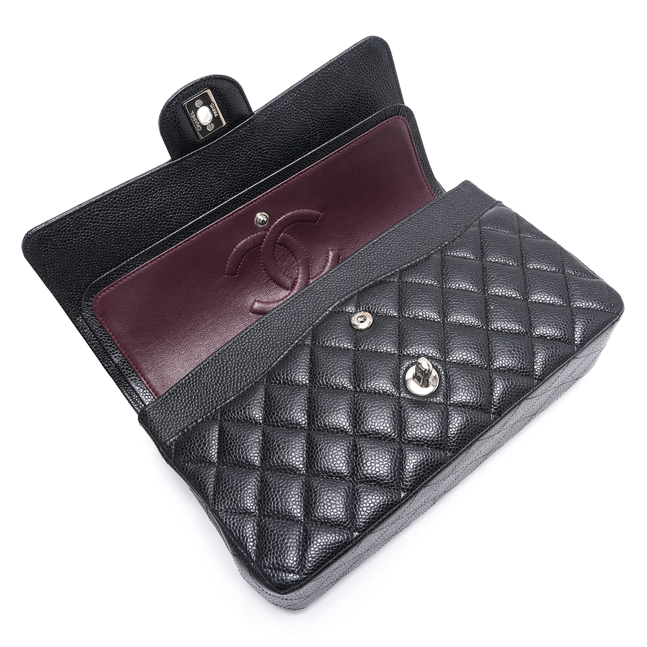 CHANEL(USED)샤넬 캐비어 클래식 미듐 플랩백