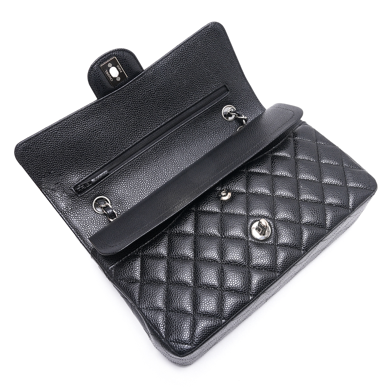 CHANEL(USED)샤넬 캐비어 클래식 미듐 플랩백