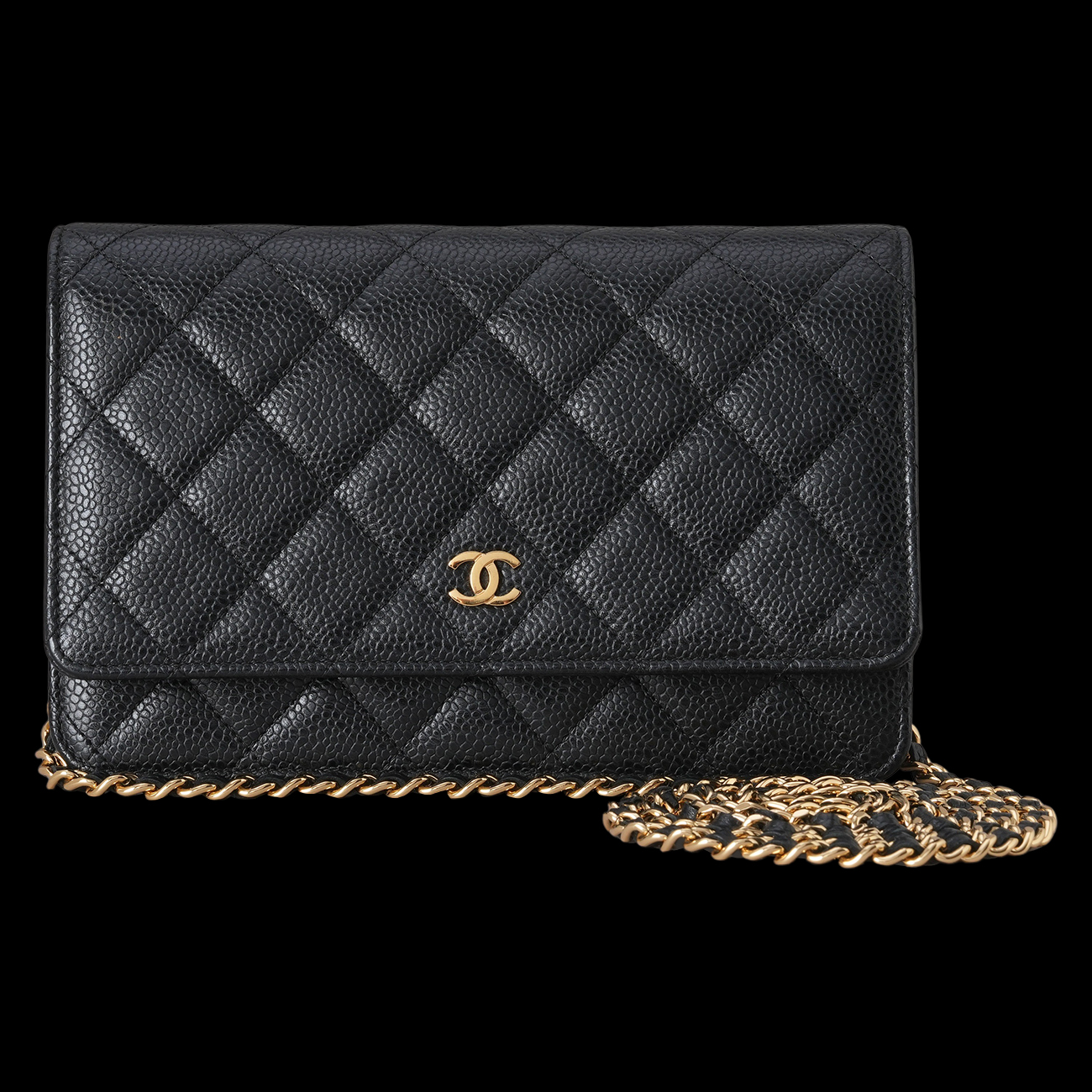 CHANEL(USED)샤넬 AP0250 캐비어 클래식 WOC