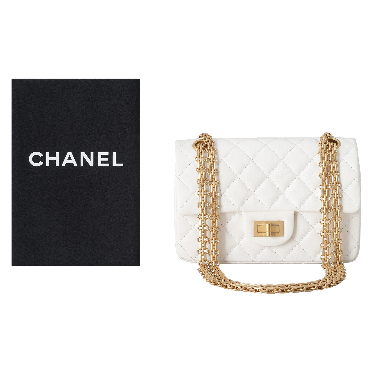 CHANEL(USED)샤넬 2.55 빈티지 뉴미니 플랩백