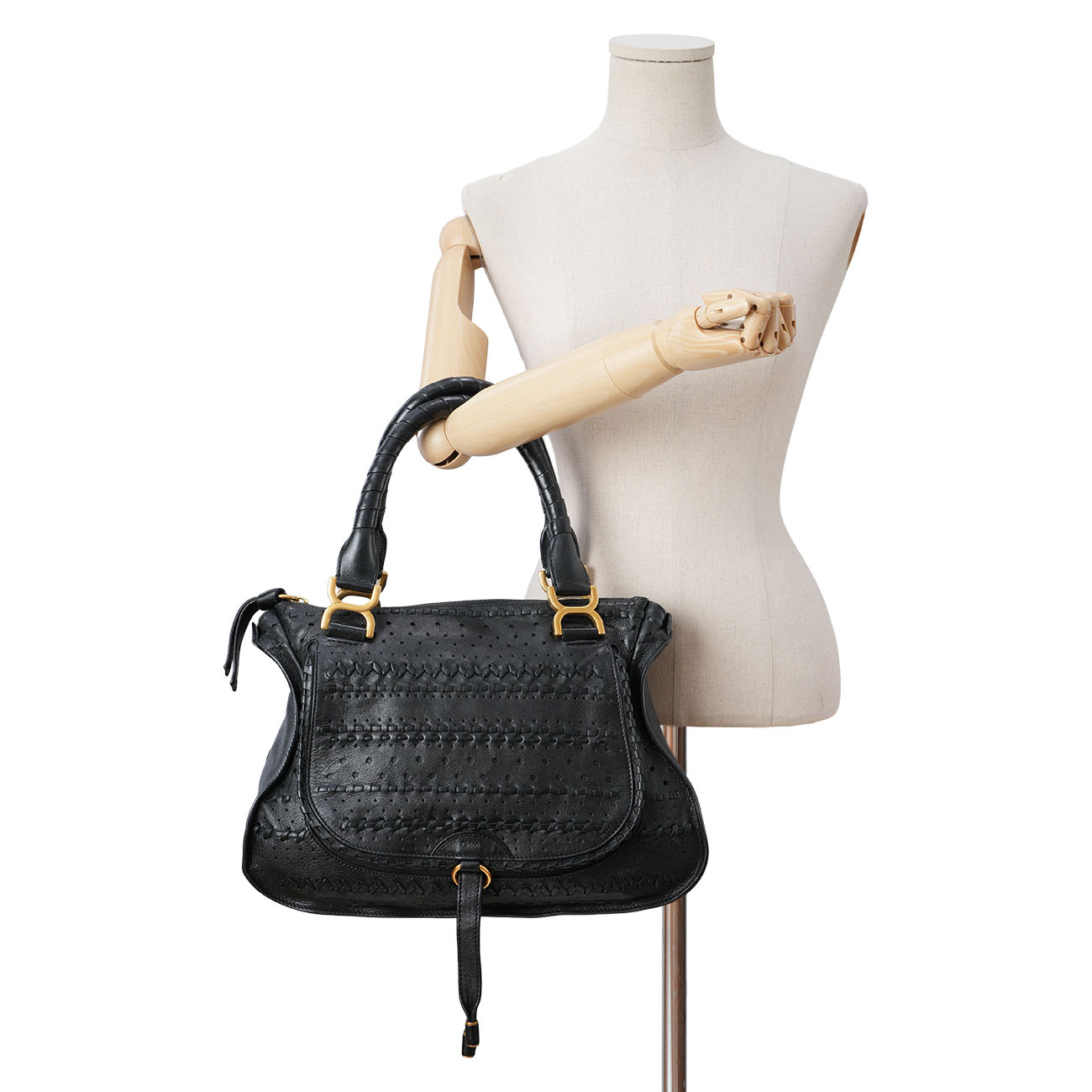 CHLOE(USED)끌로에 마르씨 토트백