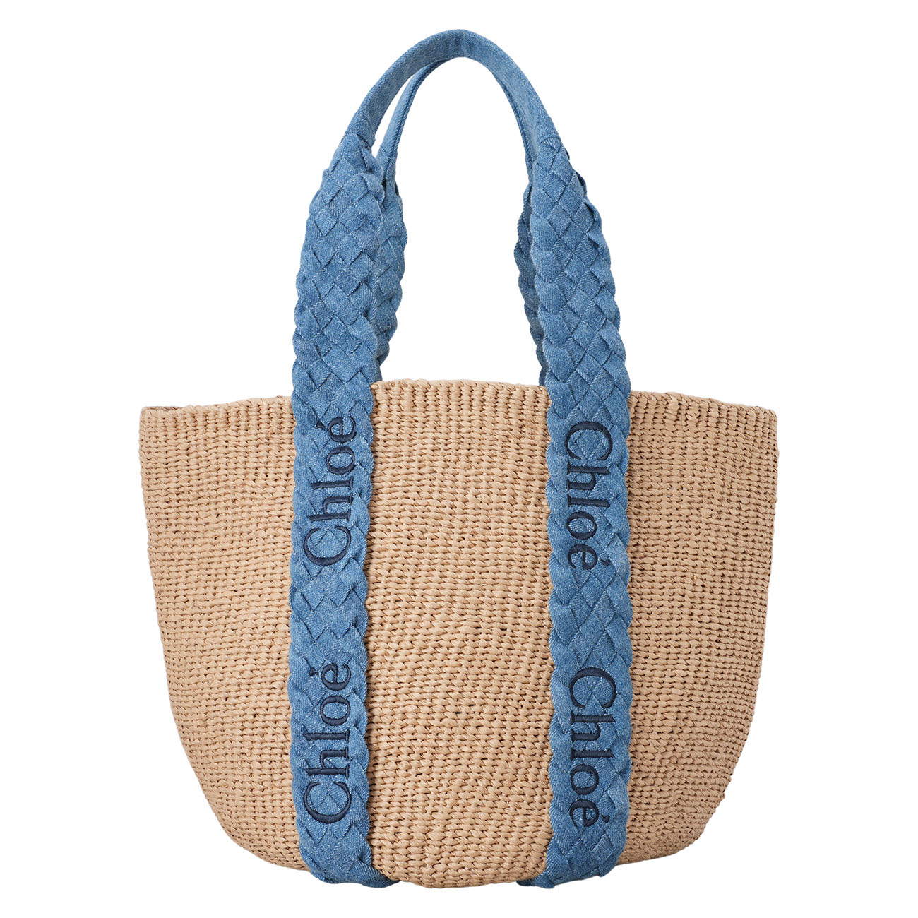 CHLOE(USED)끌로에 우디 바스킷 라탄백