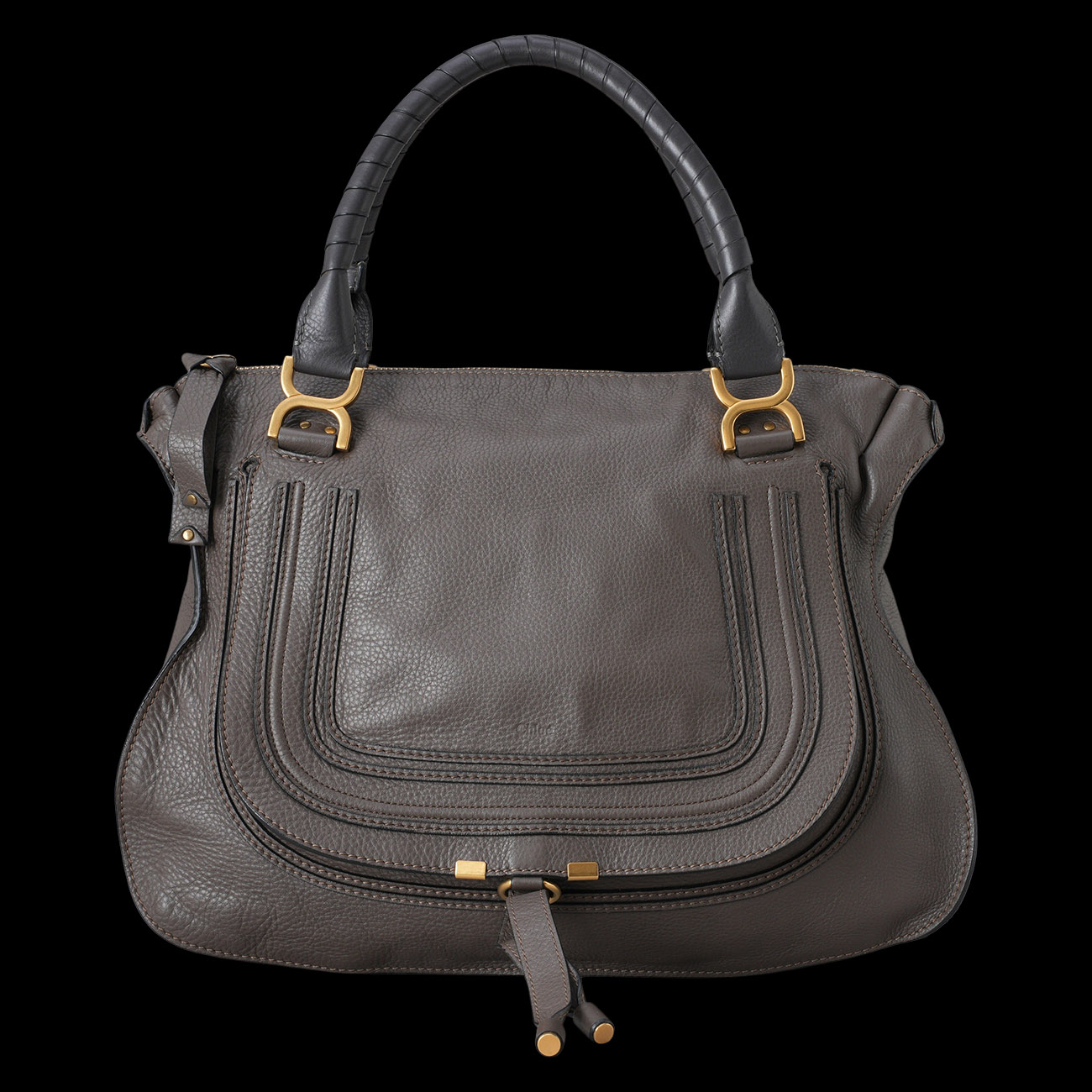 CHLOE(USED)끌로에 마르씨 토트백 라지