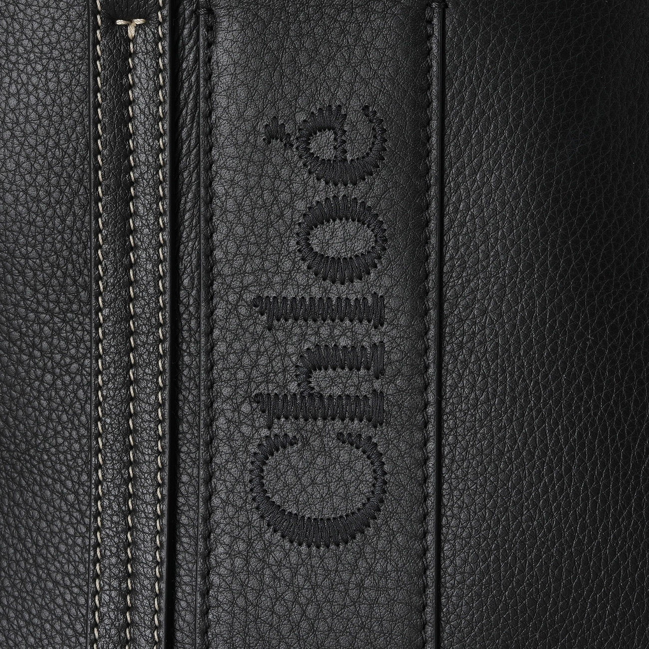 CHLOE(USED)끌로에 레더 우디백 미듐