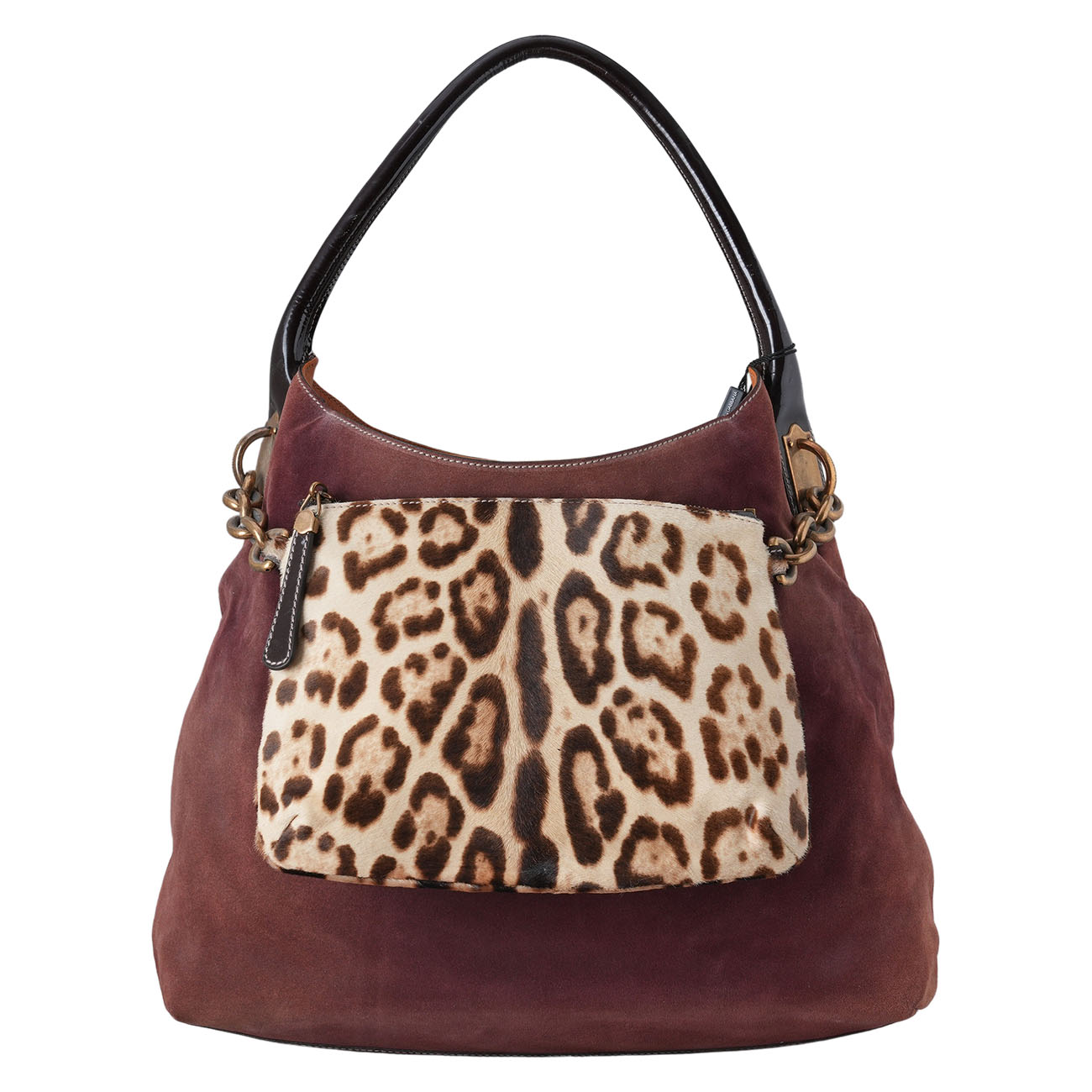 Dolce&Gabbana(USED)돌체앤가바나 스웨이드 호보백