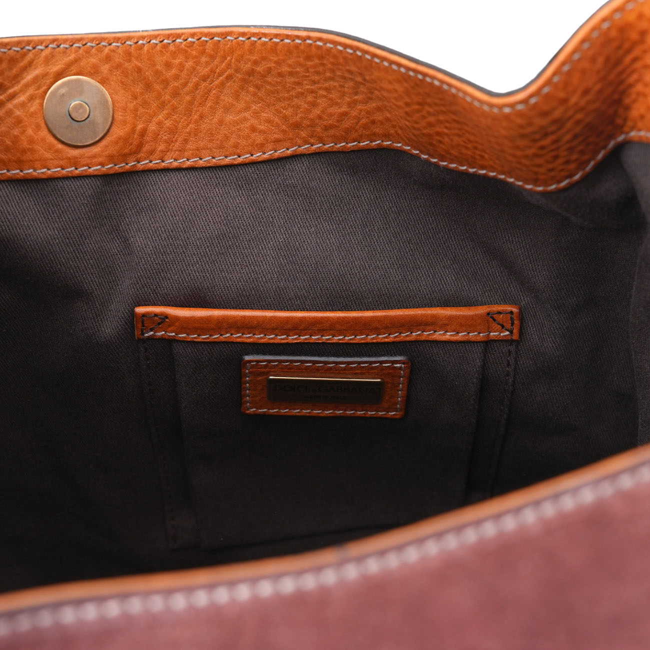 Dolce&Gabbana(USED)돌체앤가바나 스웨이드 호보백