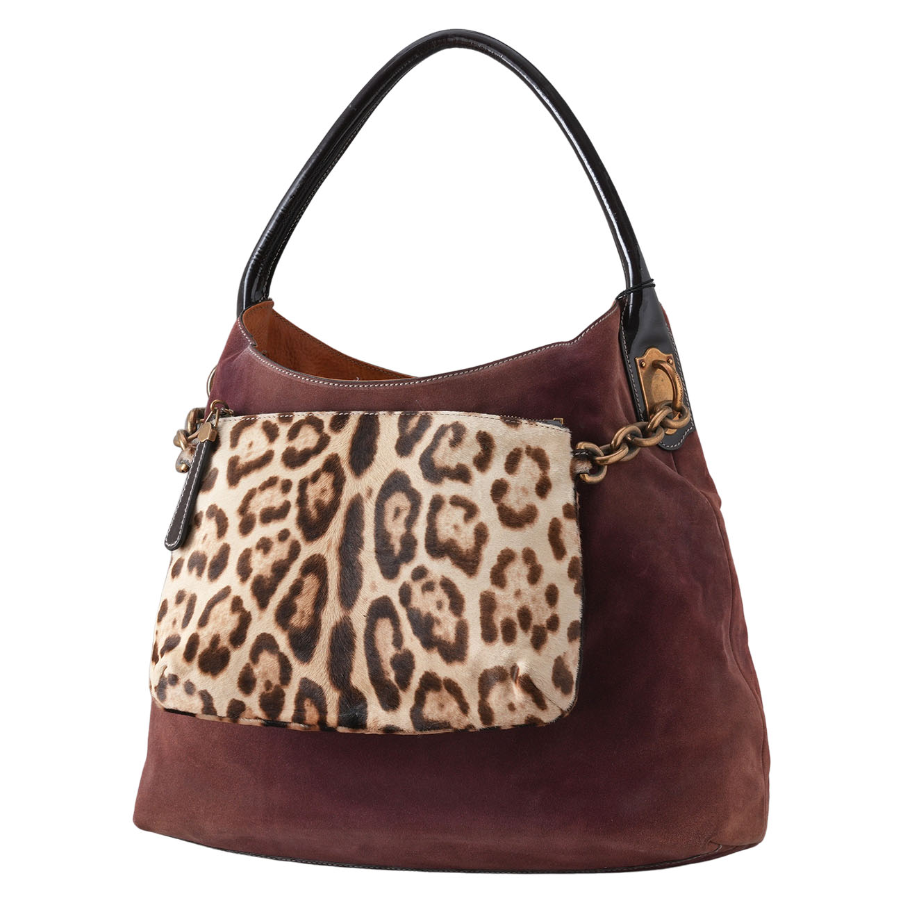 Dolce&Gabbana(USED)돌체앤가바나 스웨이드 호보백