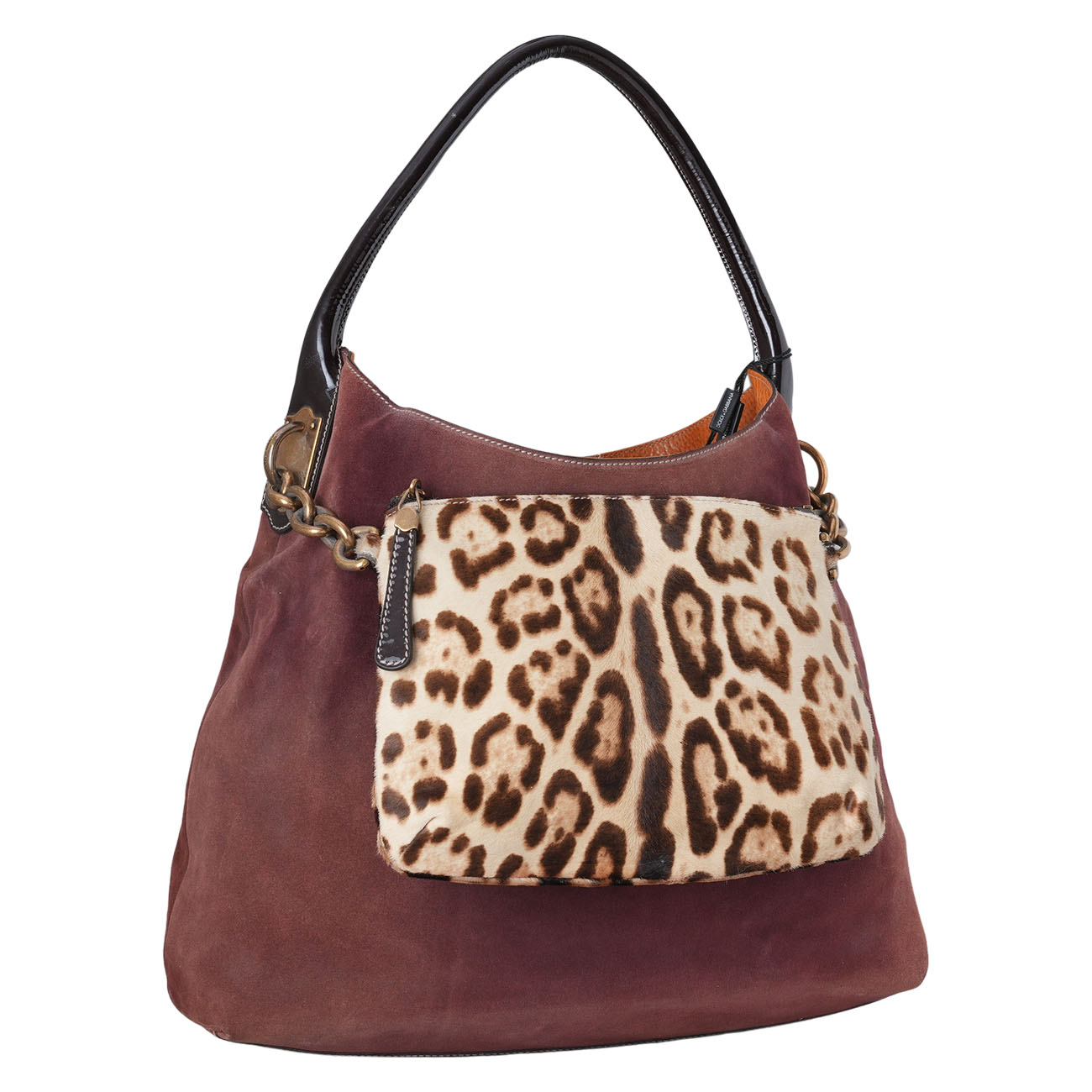 Dolce&Gabbana(USED)돌체앤가바나 스웨이드 호보백