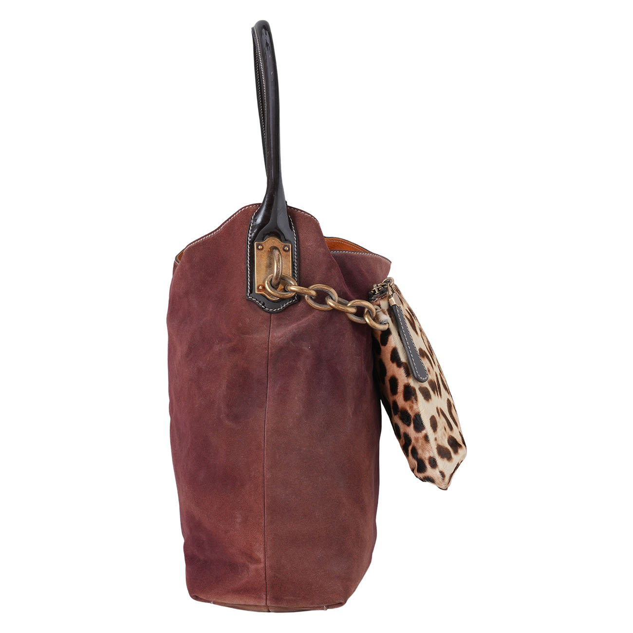 Dolce&Gabbana(USED)돌체앤가바나 스웨이드 호보백