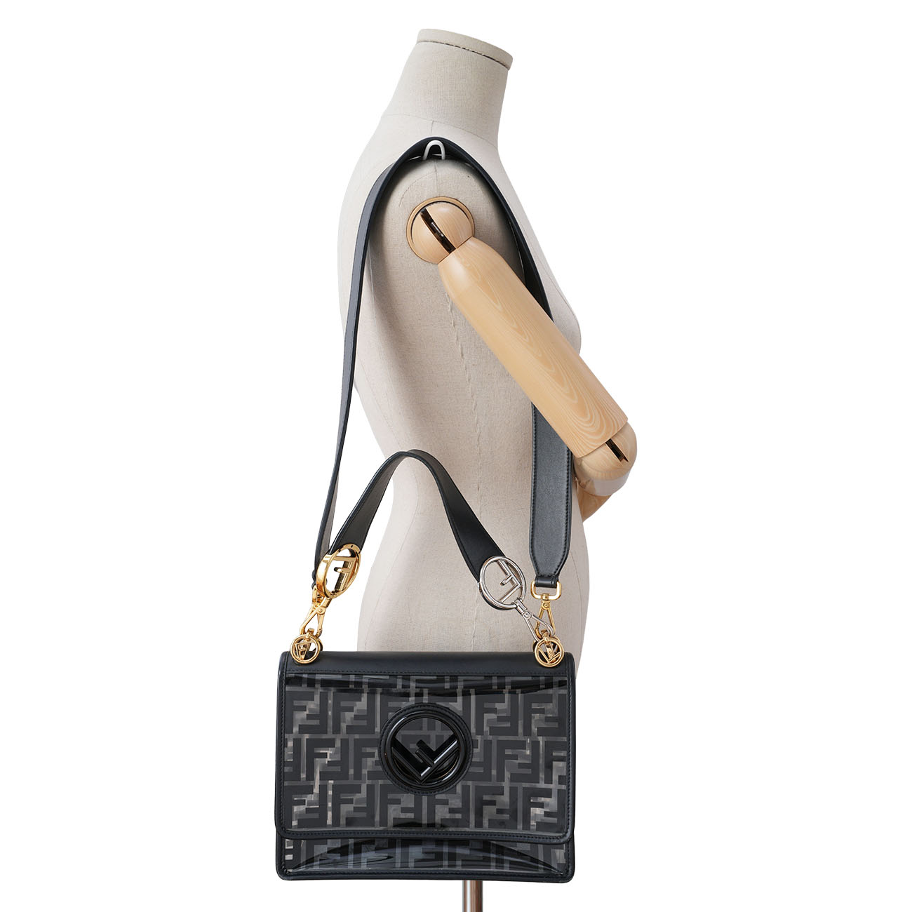 FENDI(USED)펜디 PVC 칸아이 숄더백