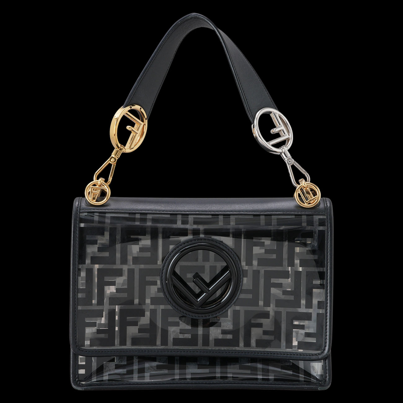 FENDI(USED)펜디 PVC 칸아이 숄더백