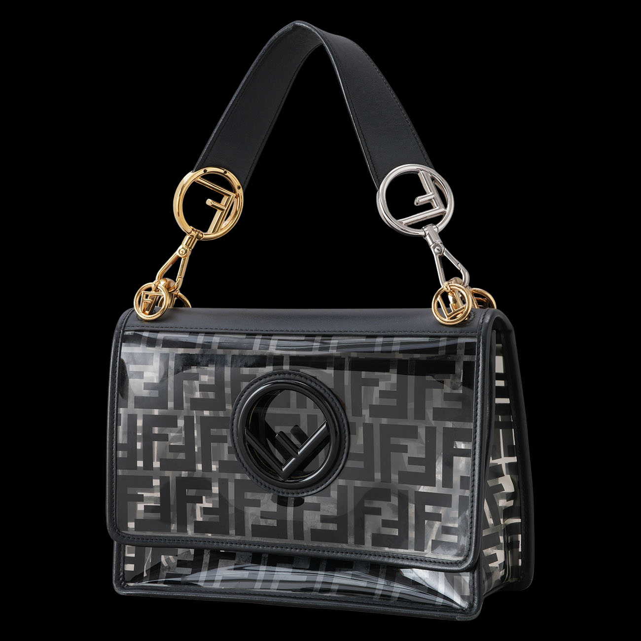 FENDI(USED)펜디 PVC 칸아이 숄더백